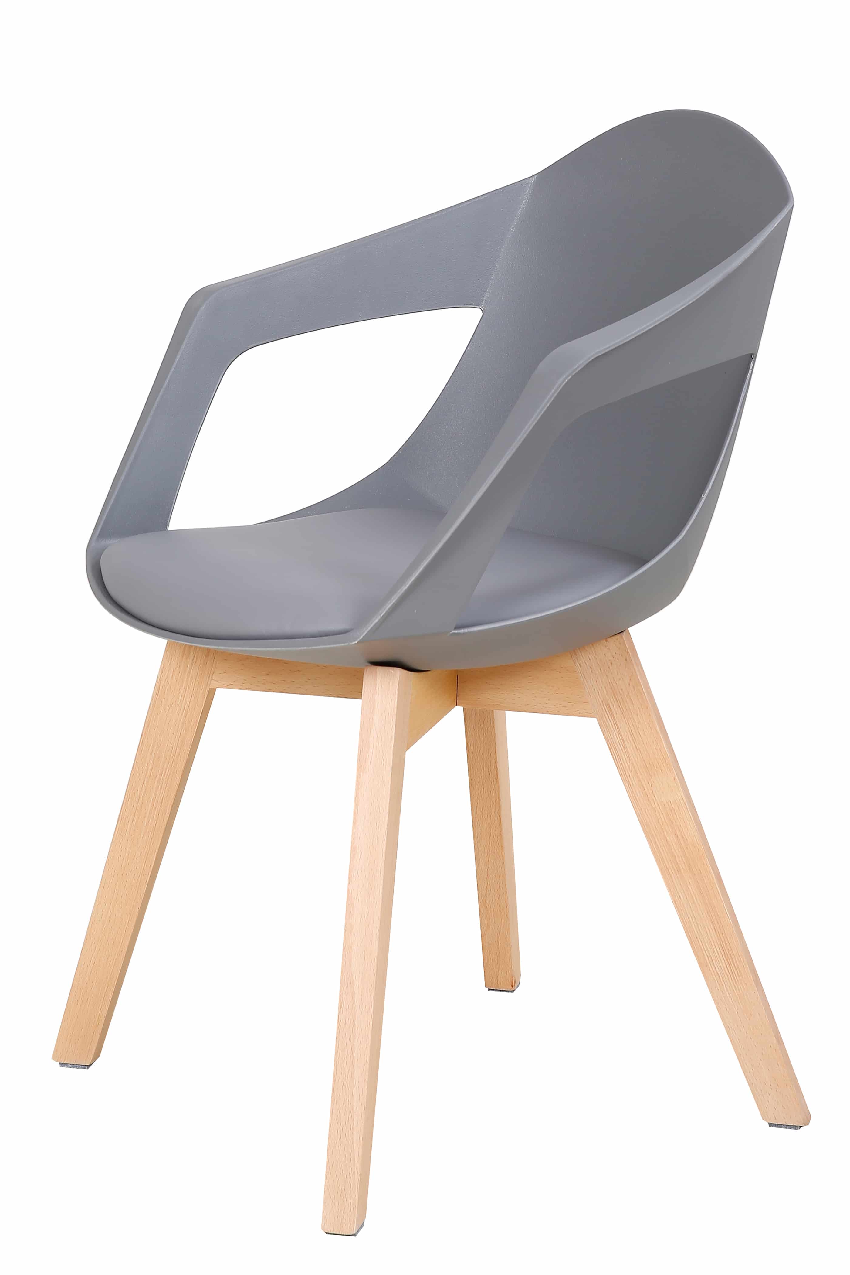 Stuhl Chandra 110 2er-Set Grau Stuhl Chandra 110 2er-Set Grau