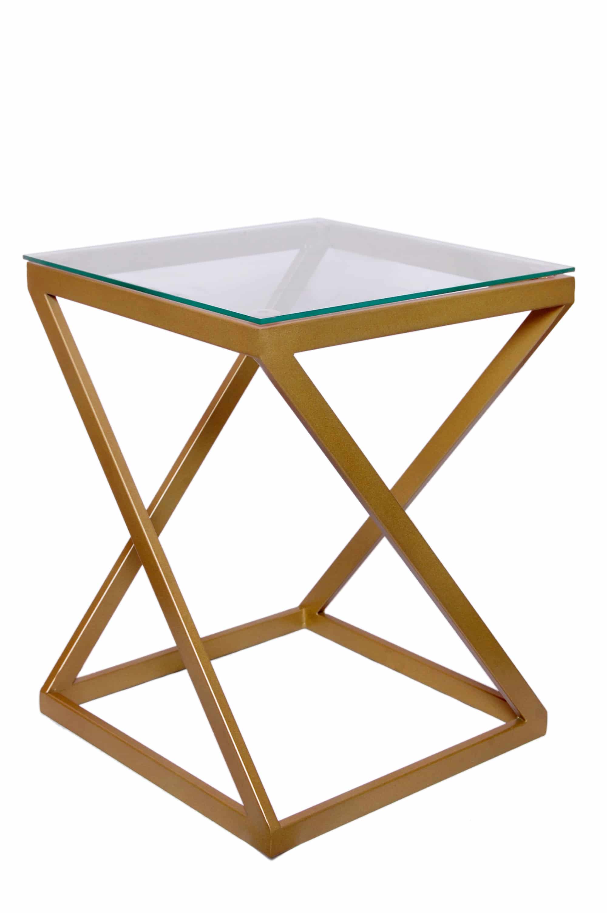 Beistelltisch Mantra 140 Klar / Gold