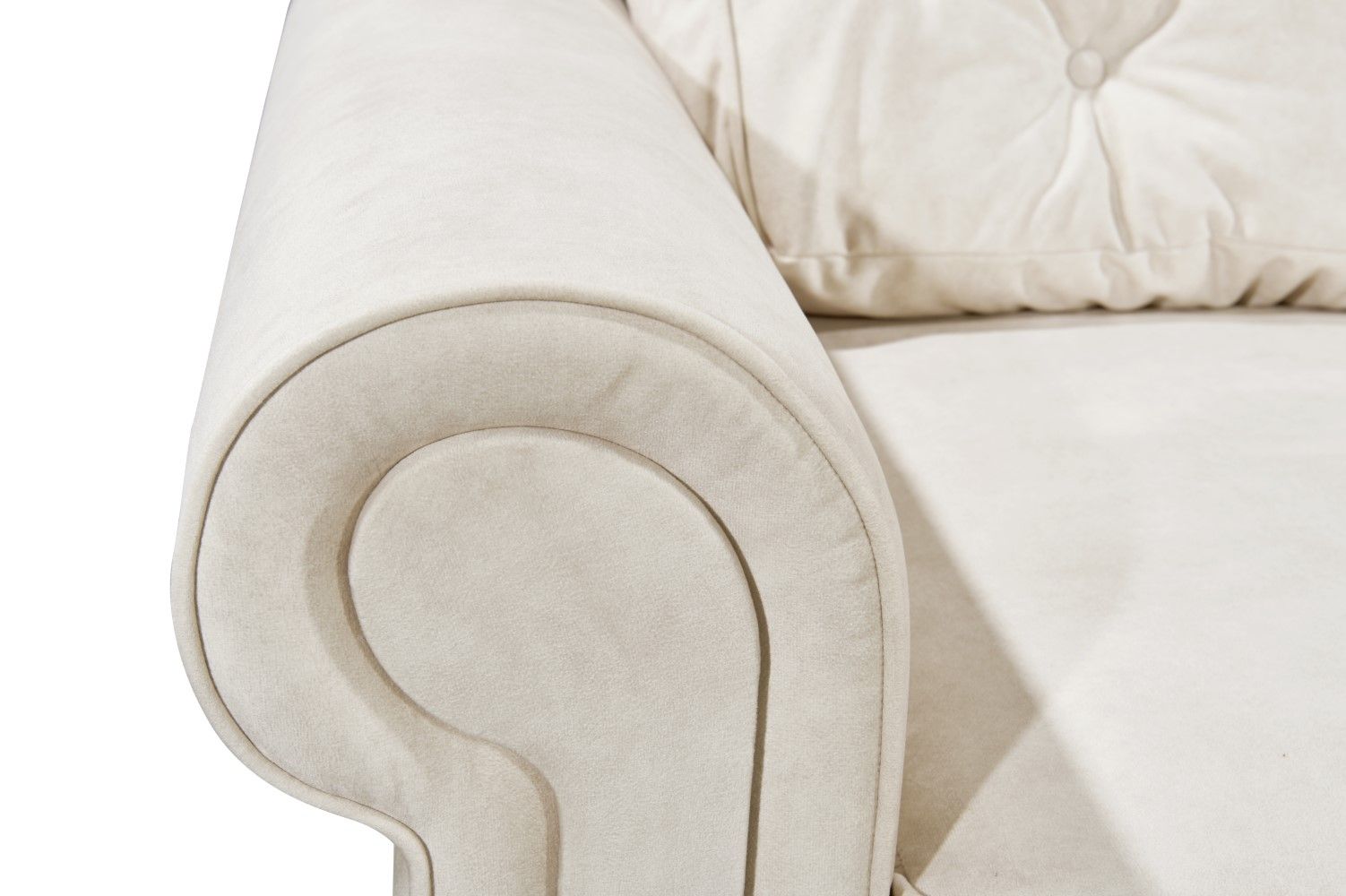 Sofa Colonia – ED Exciting Design – Cream | Mikrovelours Salvador |beidseitig montierbar Sofa Colonia – ED Exciting Design – Cream | Mikrovelours Salvador |beidseitig montierbar