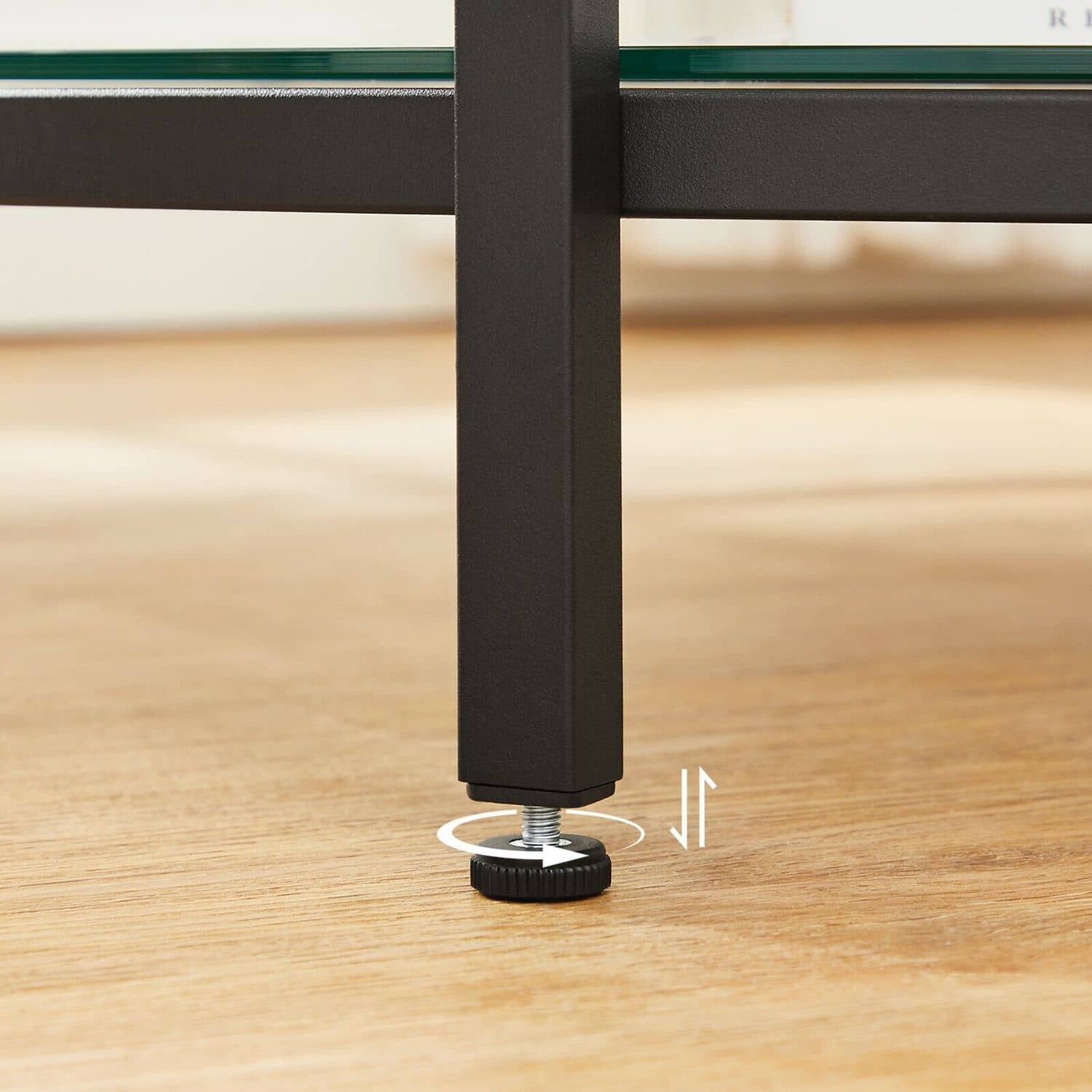 Couchtisch mit 2 Ablagen für Wohnzimmer Couchtisch mit 2 Ablagen für Wohnzimmer