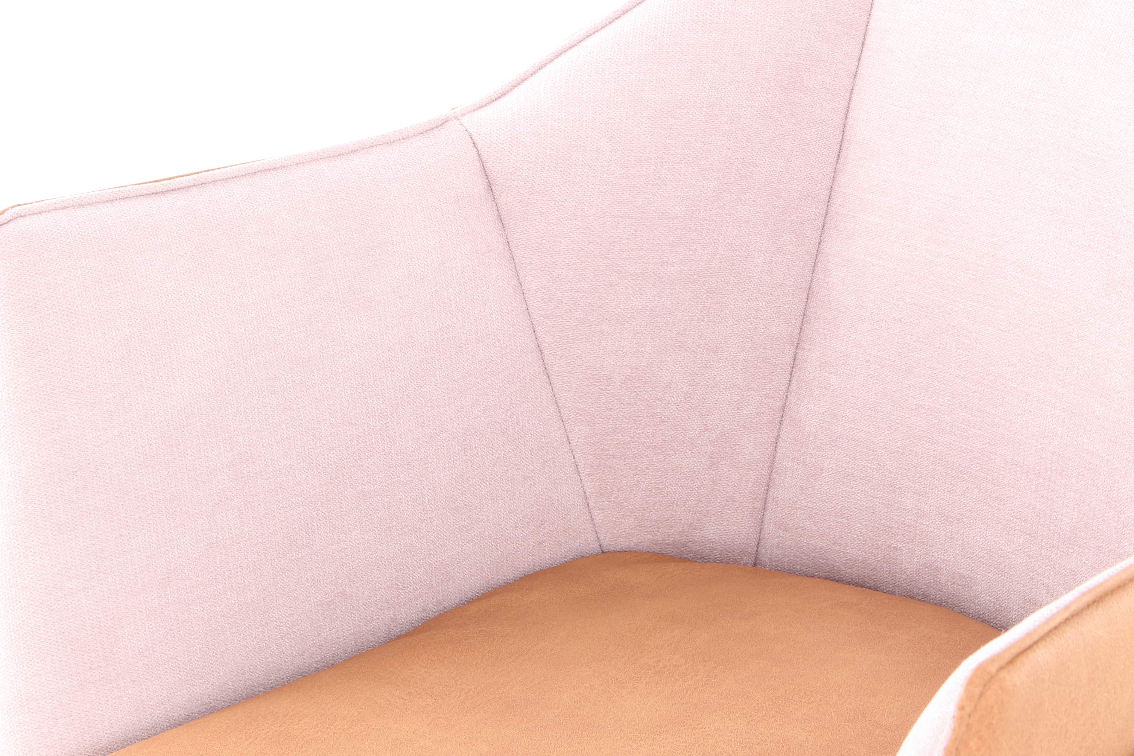 Stuhl Marietta 110 Pastellviolett / Terrakotta