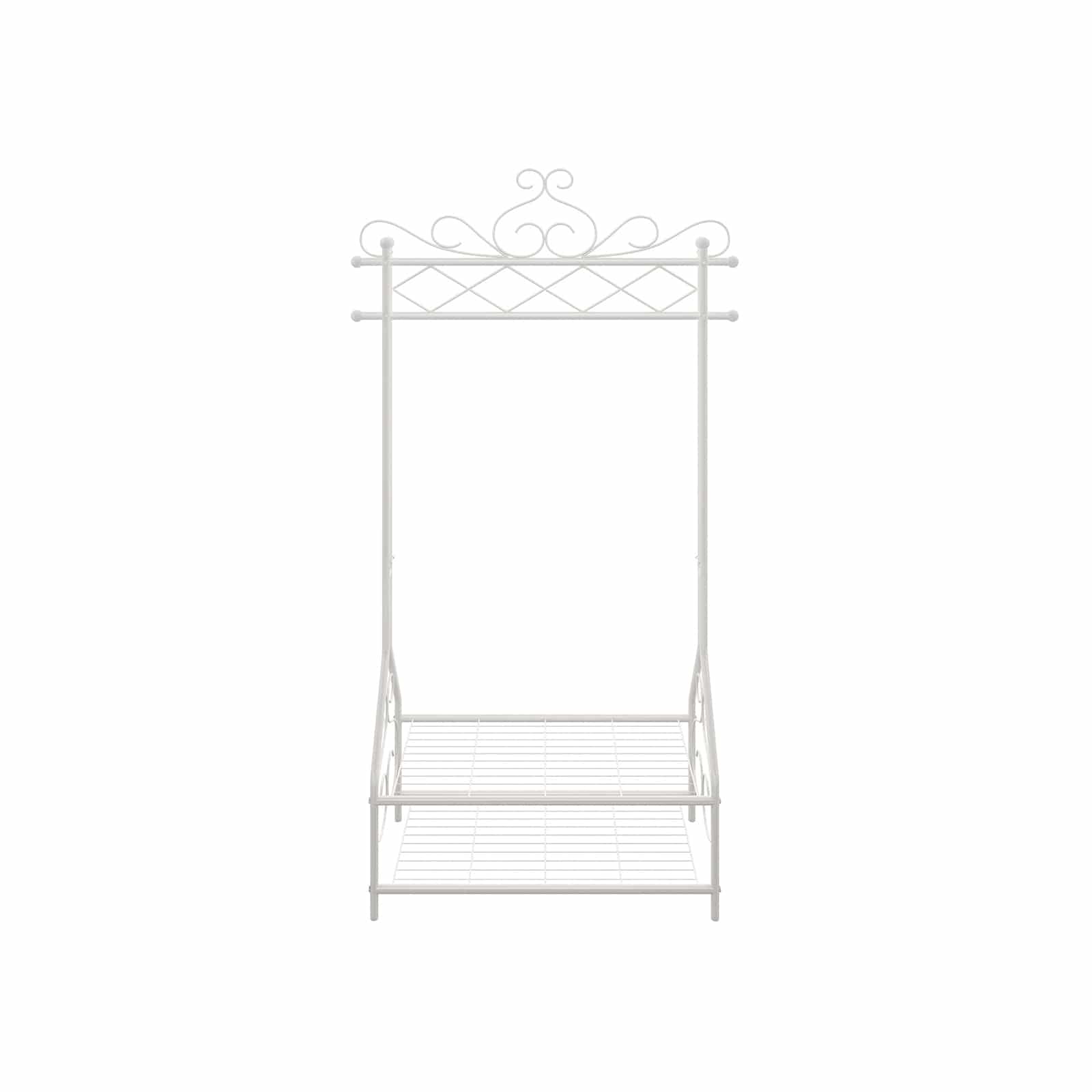 Vintage Kleiderständer mit Schuhablage-HSR07W