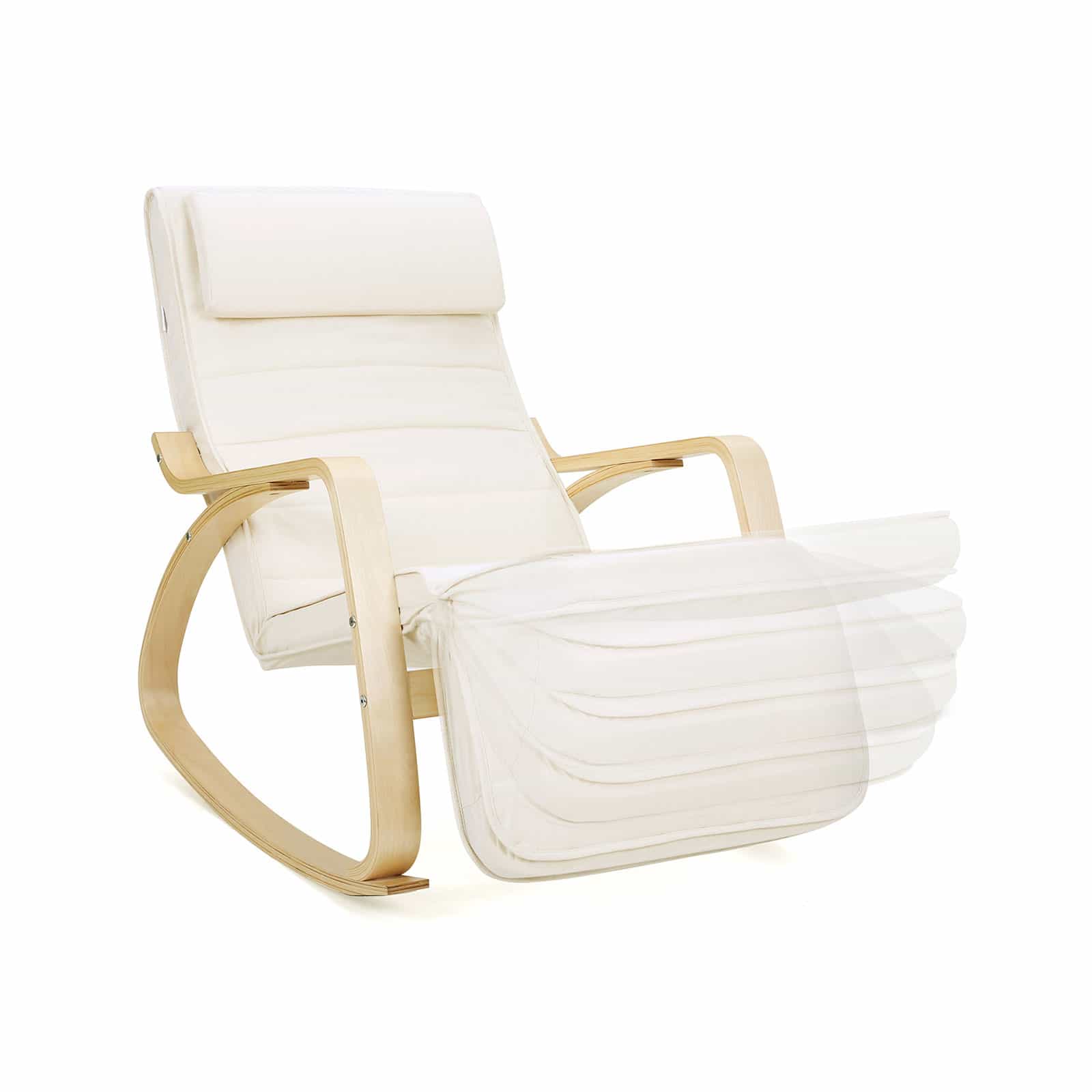Schaukelstuhl Birkenholz Beige-B34LYY10M Schaukelstuhl Birkenholz Beige-B34LYY10M