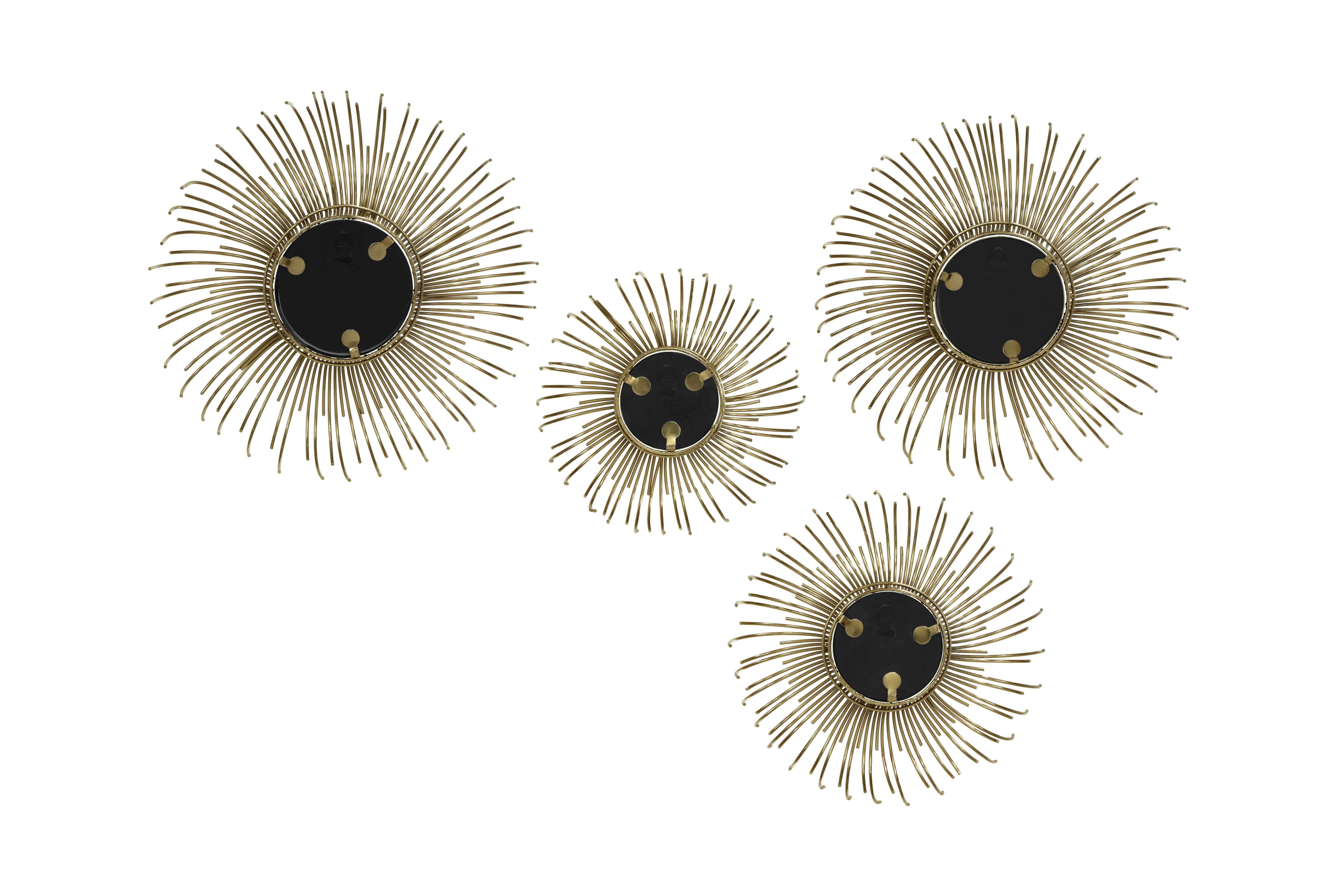 Wandspiegel Duke 525 4er-Set Silber Wandspiegel Duke 525 4er-Set Silber