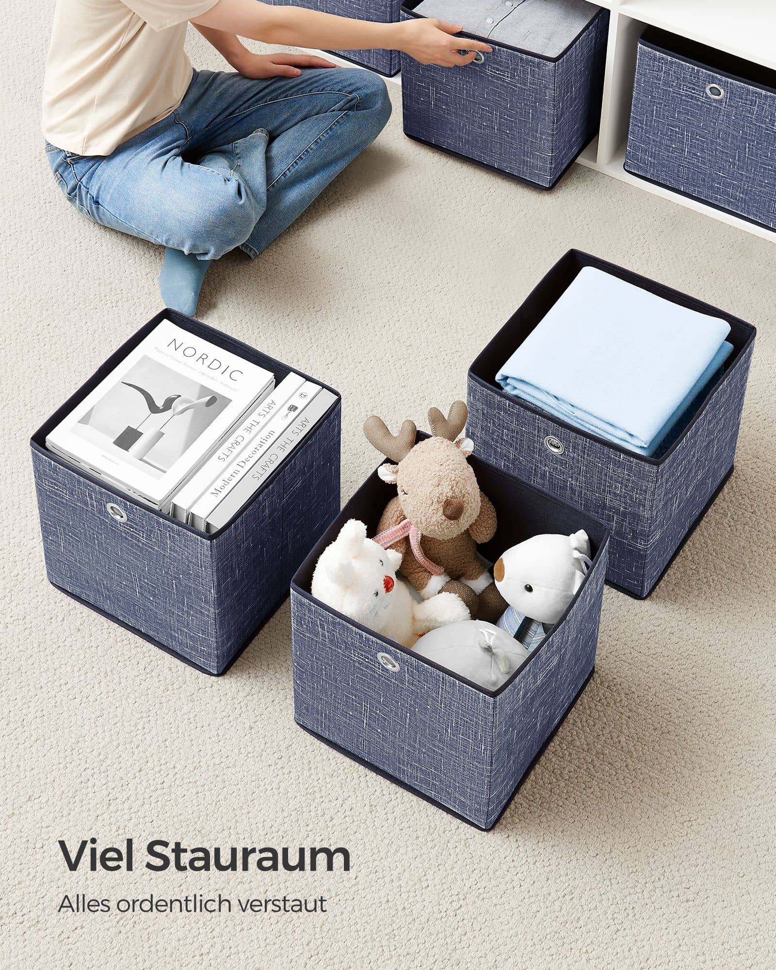 Aufbewahrungsbox 6er Set nebelblau-RFB006I01
