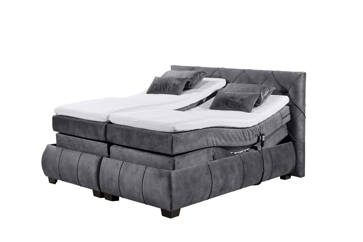 ED Exciting Design Boxspringbett Sanur 180x200 | Salvador Samthaptik ED Exciting Design Boxspringbett Sanur 180x200 | Salvador Samthaptik