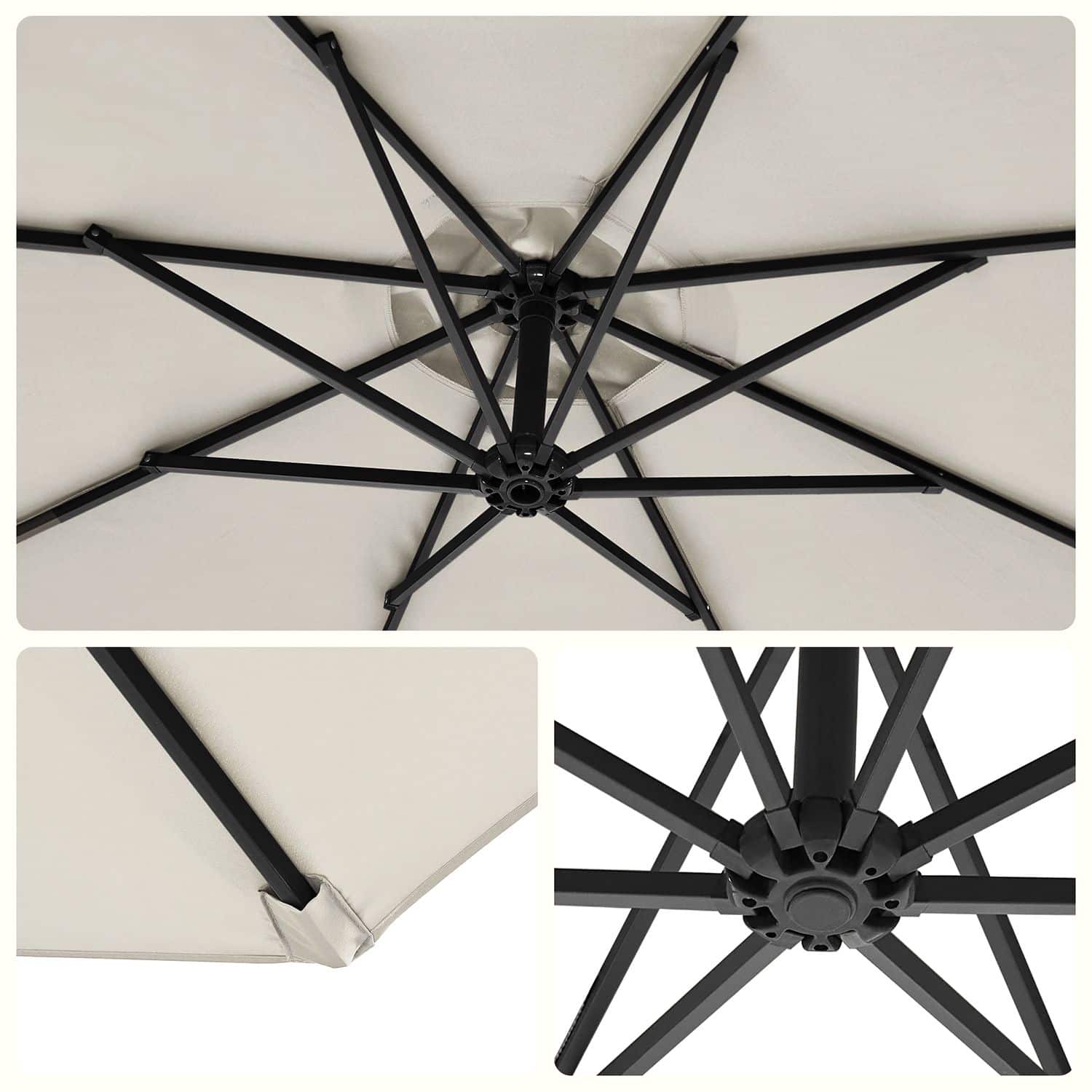 Sonnenschirm UV-Schutz bis UPF 50+ Sonnenschirm UV-Schutz bis UPF 50+