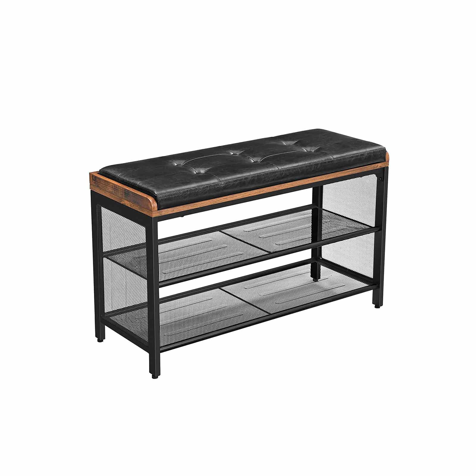 Mesh-Shelf-Shoe-Bench-LBS75X-1leogwXpjUxR0l Gepolsterte Schuhbank 2 Gitterablagen
