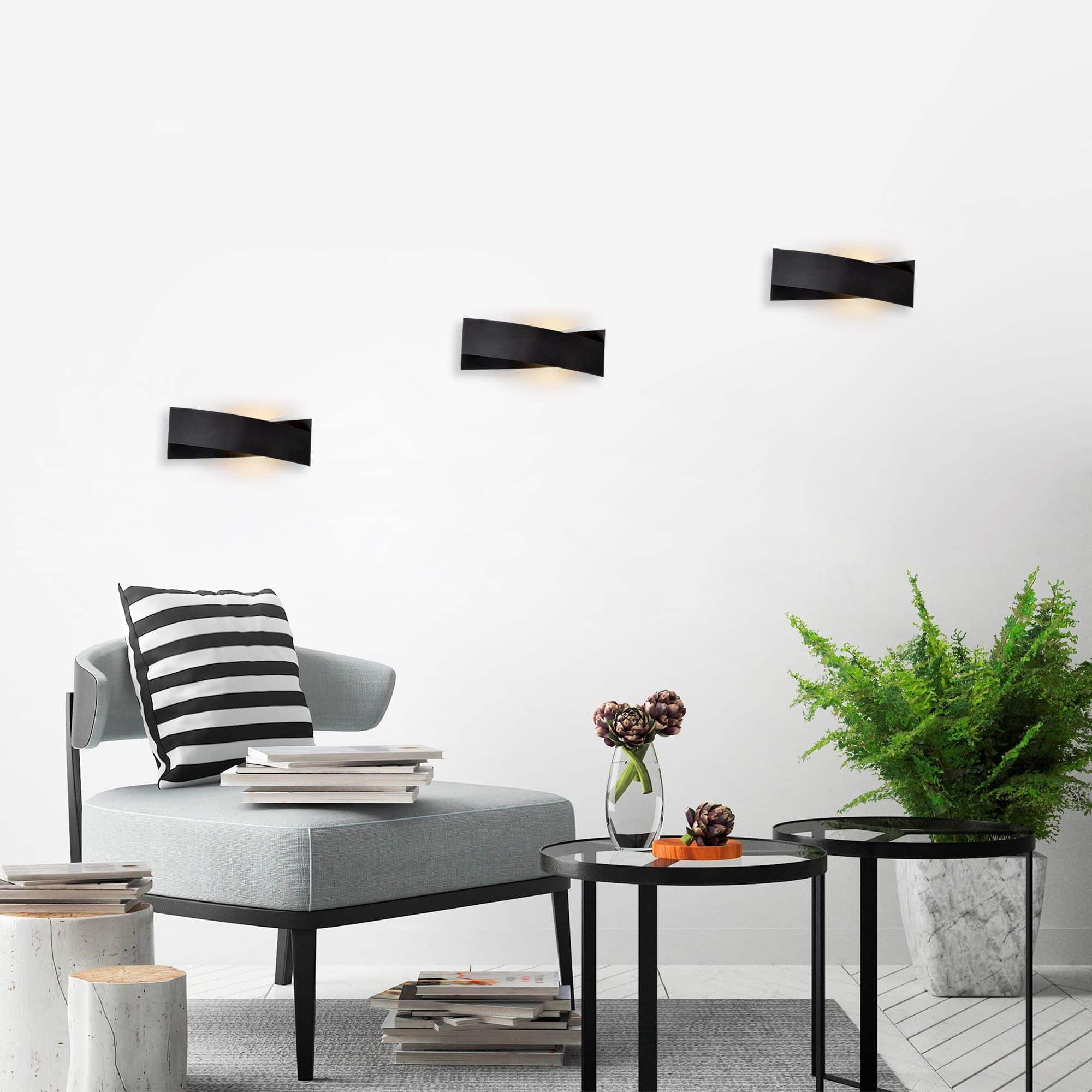 7156 - schwarz - Wandleuchte 7156 - schwarz - Wandleuchte