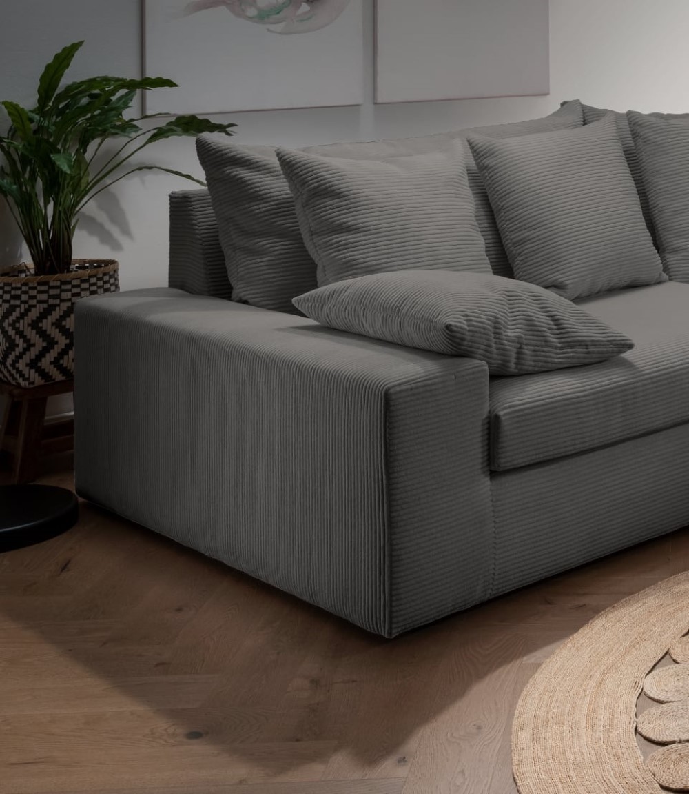 Benformato_Avellino_2-TRE-2_4801-4 Benformato Avellino Ecksofa: Modernes Design in Grau für höchsten Komfort