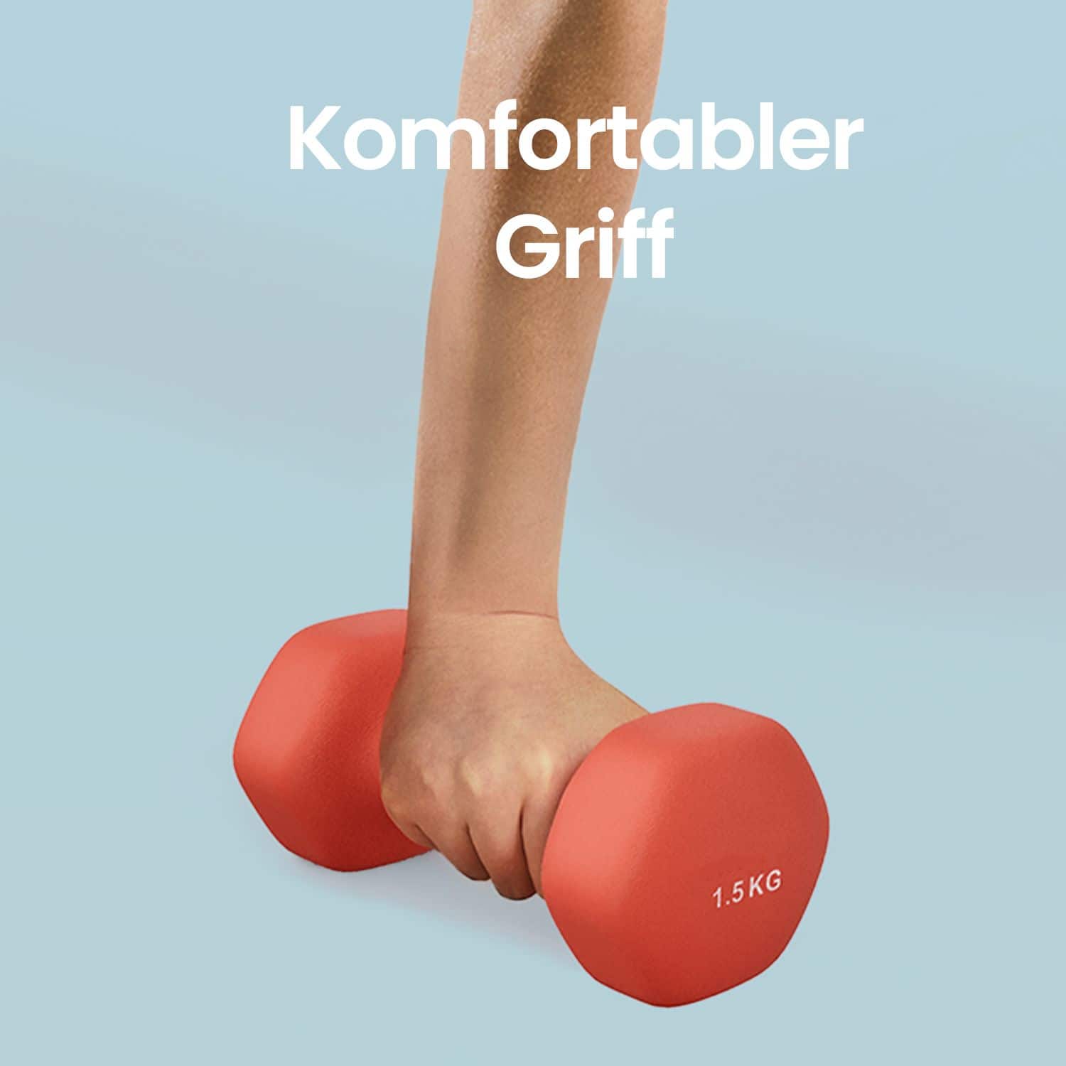 Hantel-Set 1, 1,5, 2 kg