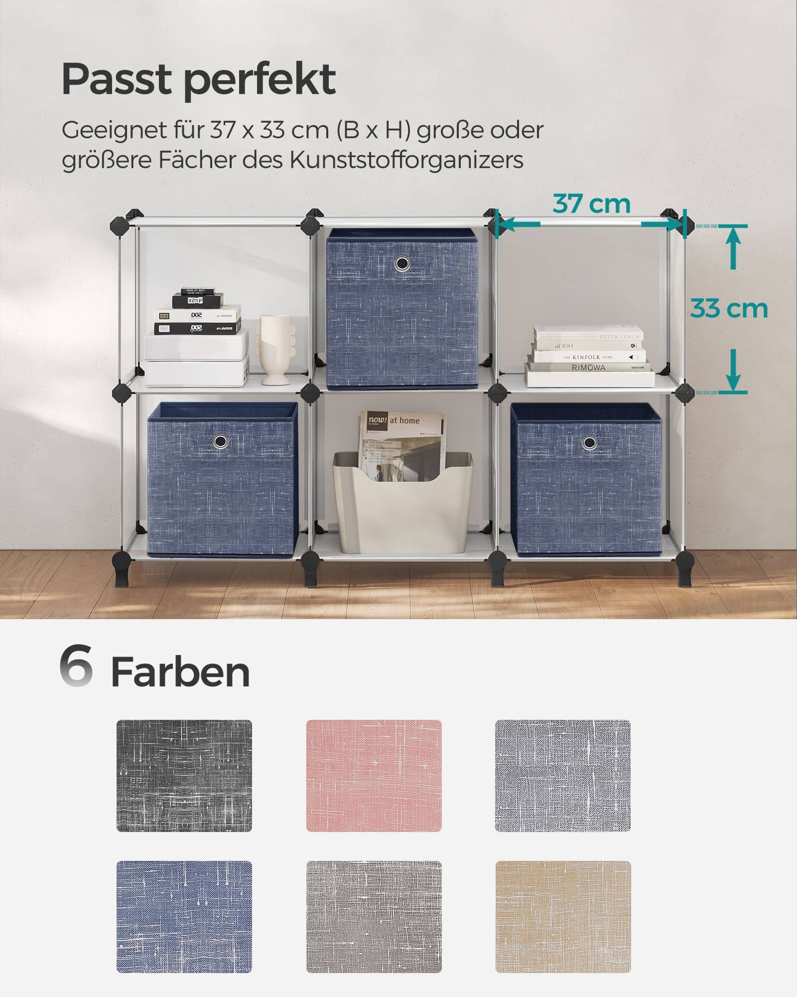 Aufbewahrungsbox 6er Set nebelblau-RFB006I01