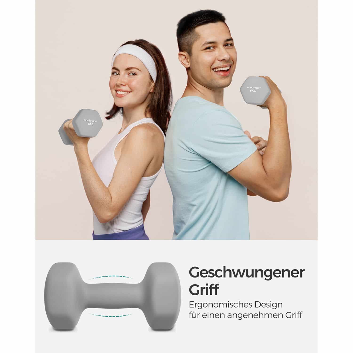 Hanteln, 2er Set, 2 x 5 kg Hanteln, 2er Set, 2 x 5 kg