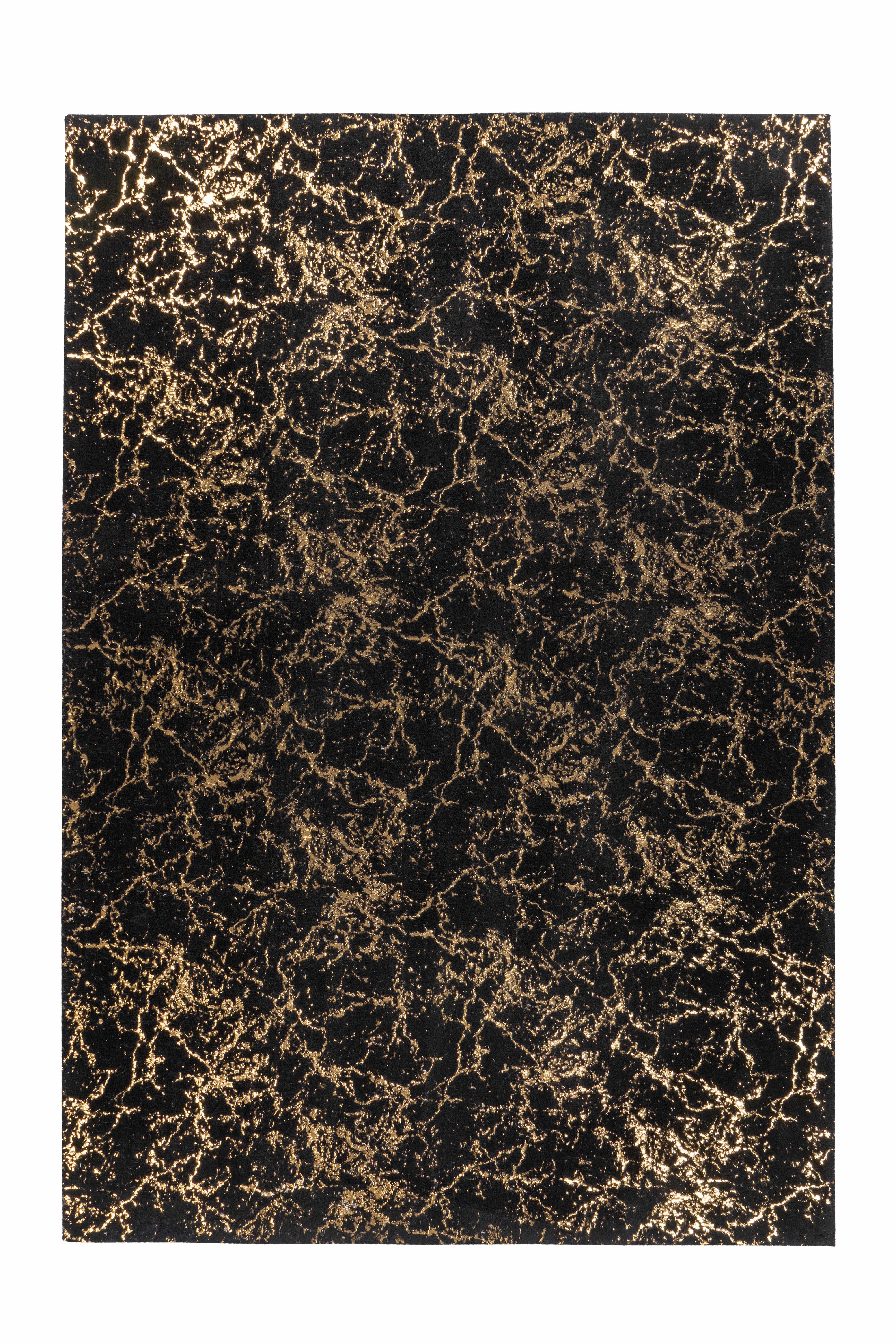 Bijou 225 Schwarz / Gold 80cm x 150cm Bijou 225 Schwarz / Gold 80cm x 150cm