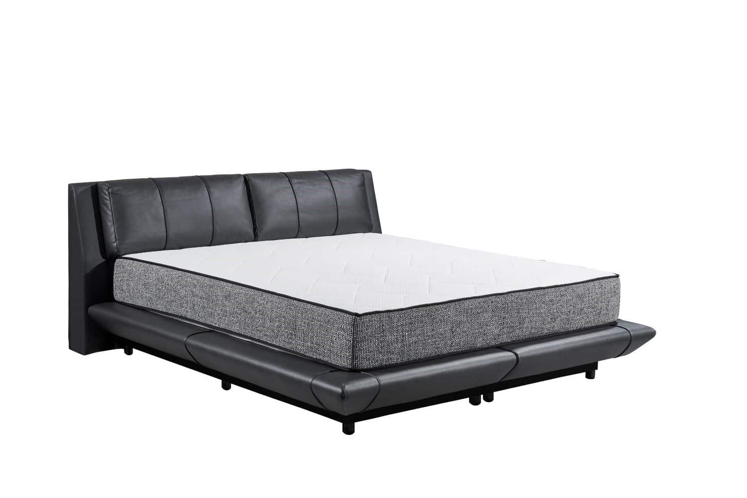 ED Exciting Design Boxbett Midnight 180x200 Schwarz | Nube Kunstleder ED Exciting Design Boxbett Midnight 180x200 Schwarz | Nube Kunstleder