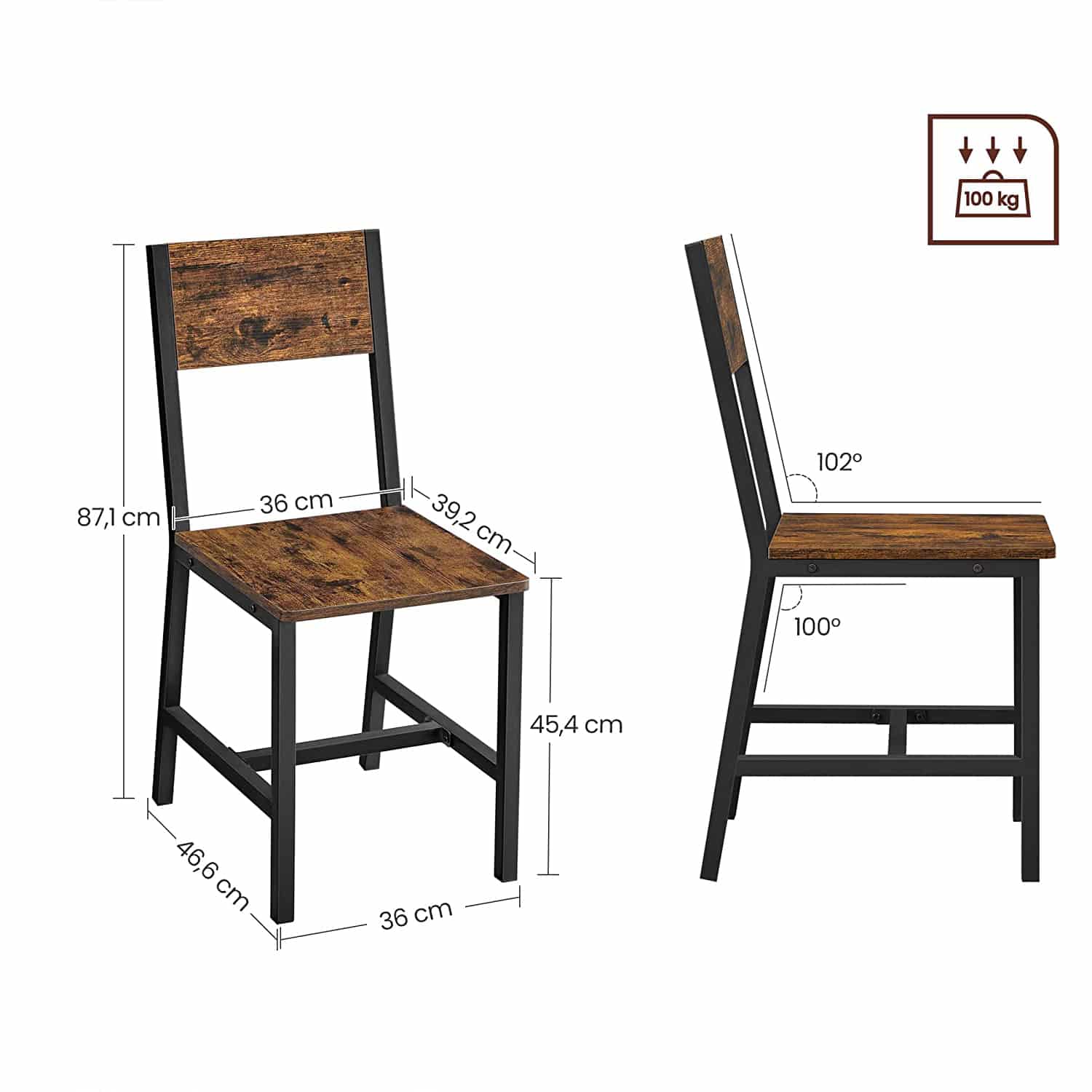 Esszimmerstühle 2er Set-B34LDC092B01V1 Esszimmerstühle 2er Set-B34LDC092B01V1