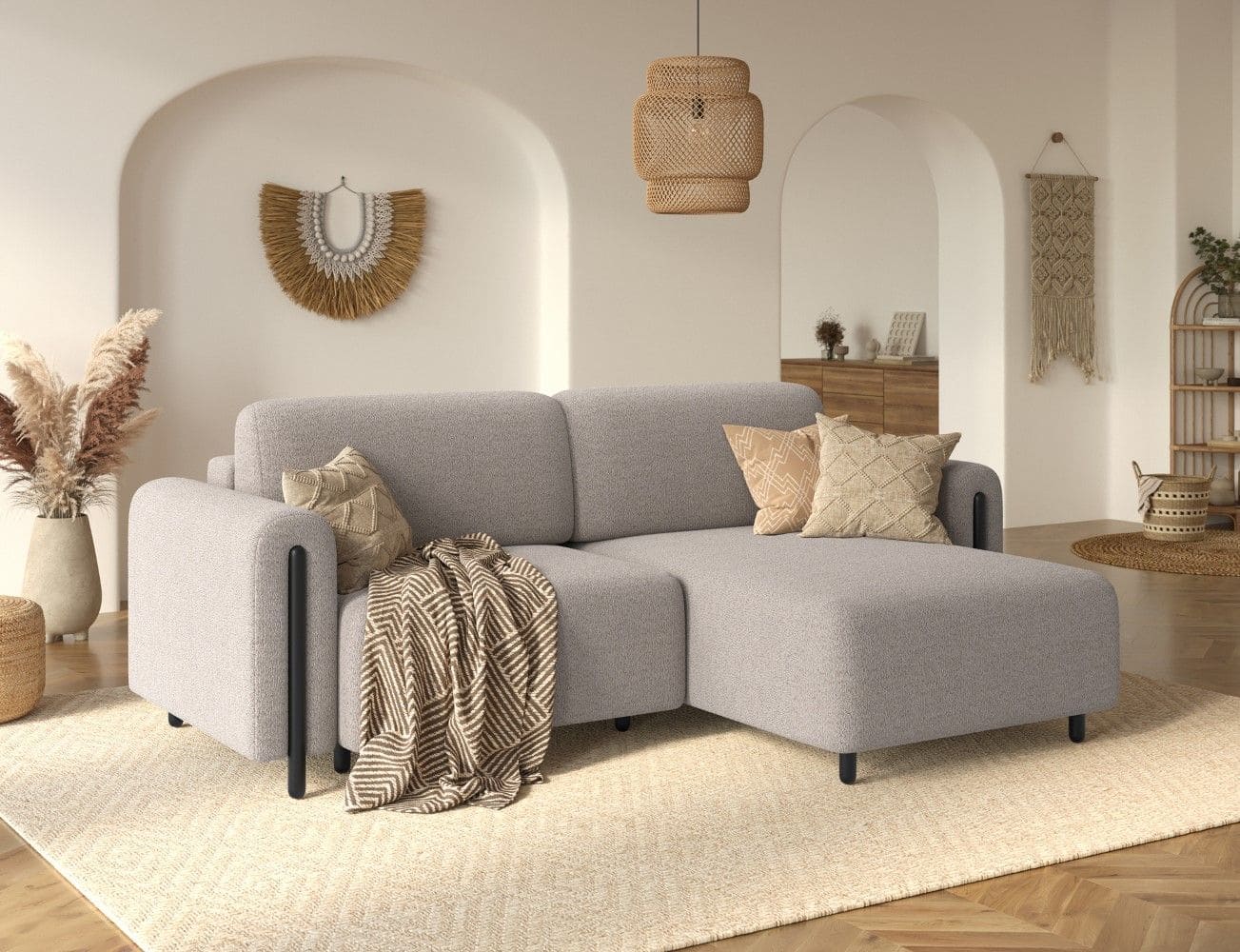 Ecksofa Acossta von Eltap Royal mit Schlaffunktion Ecksofa Acossta von Eltap Royal mit Schlaffunktion