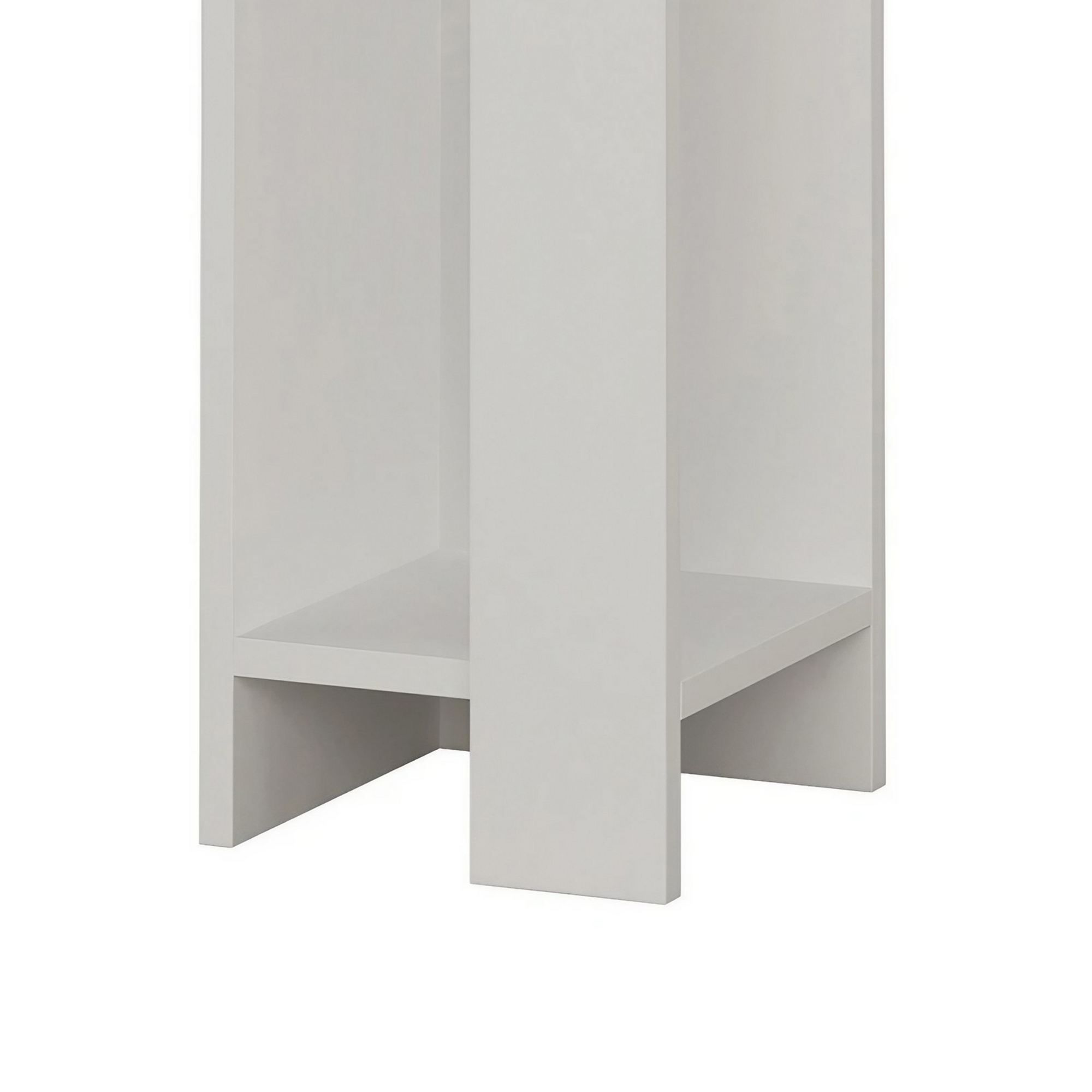 Elos Right - weiß - Nachttisch