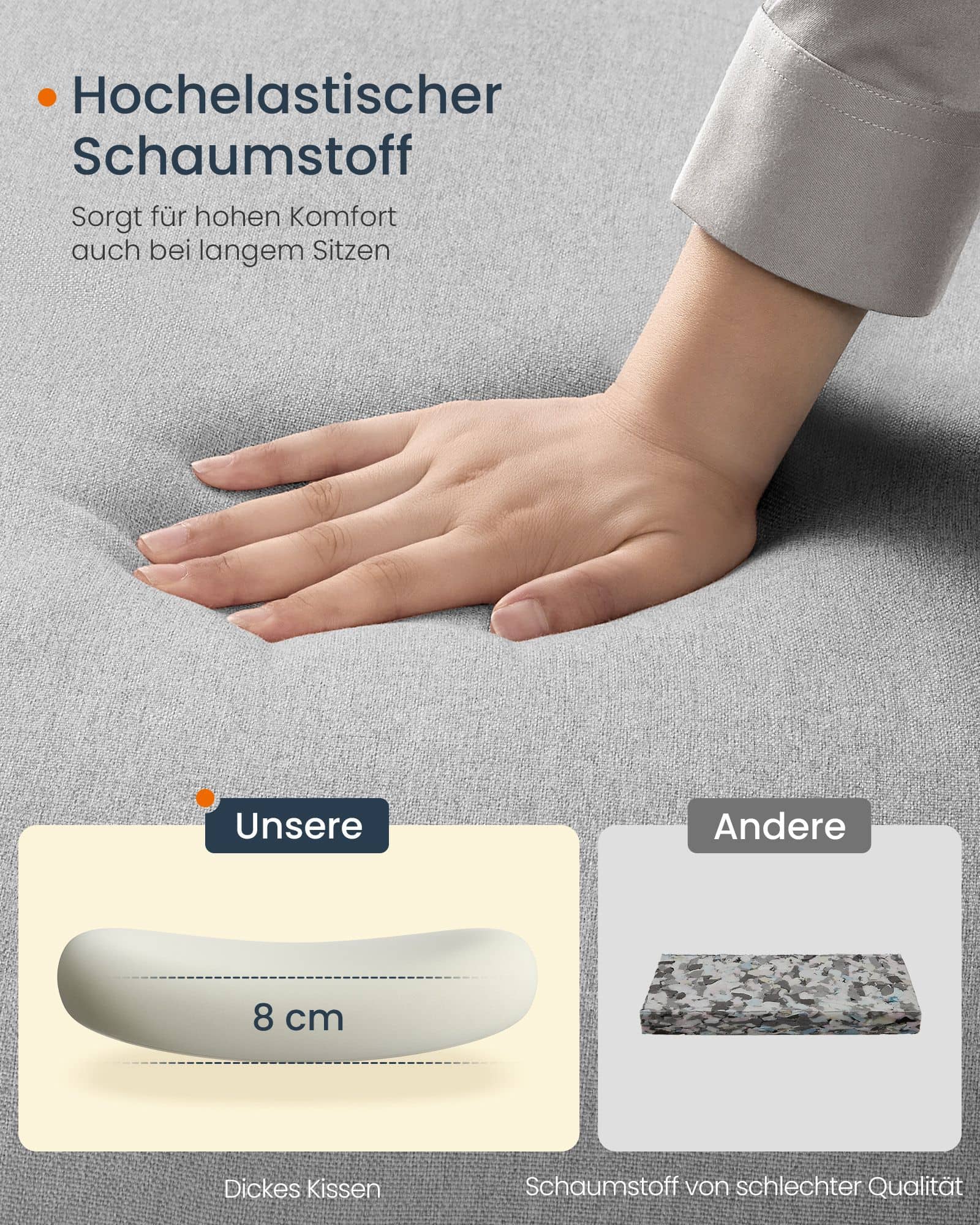Schreibtischstuhl mit Sitzfläche und Fußkreuz taubengrau Schreibtischstuhl mit Sitzfläche und Fußkreuz taubengrau
