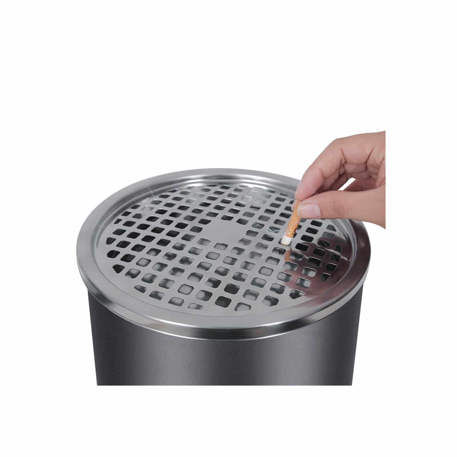 Standaschenbecher Schwarz-LTB17C