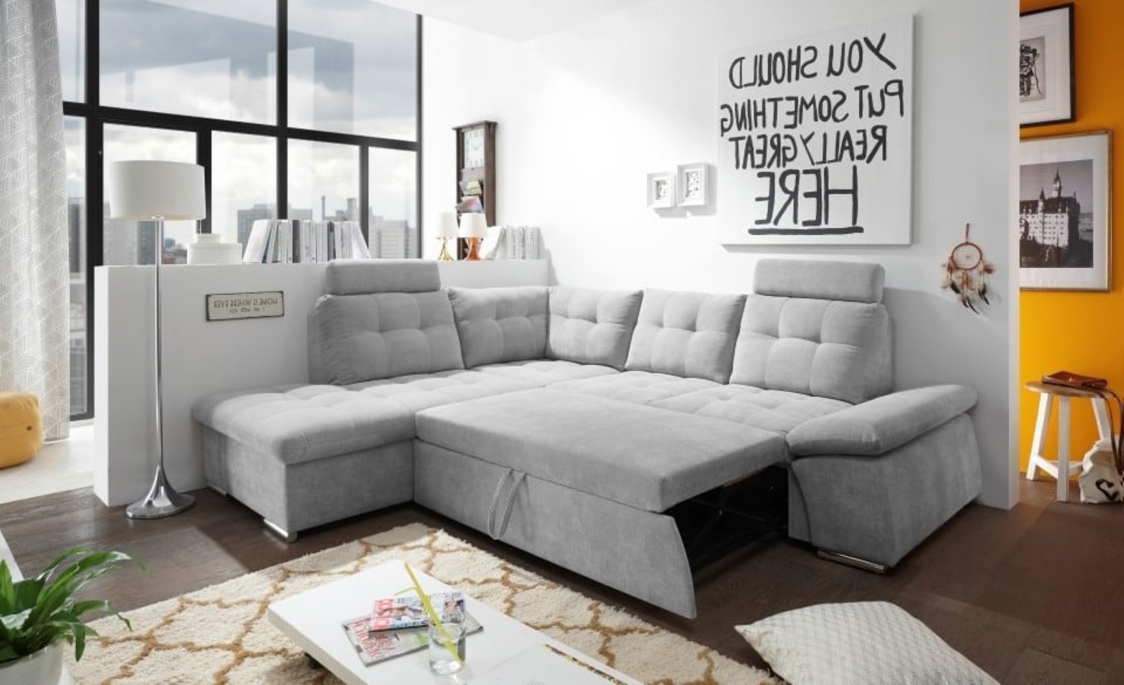Nalo-2F-Rec_Uran-01_silver_Milieu-FktYqG03lqXJ4rBA Edles Silberdesign: Nalo Schlafsofa für zeitlosen Komfort und Stil