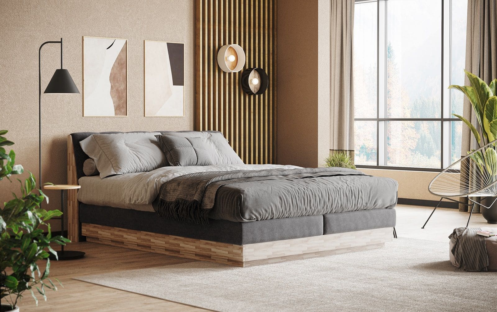 Boxspringbett Melissa All-Senses – Cotta Luxusausführung Boxspringbett Melissa All-Senses – Cotta Luxusausführung