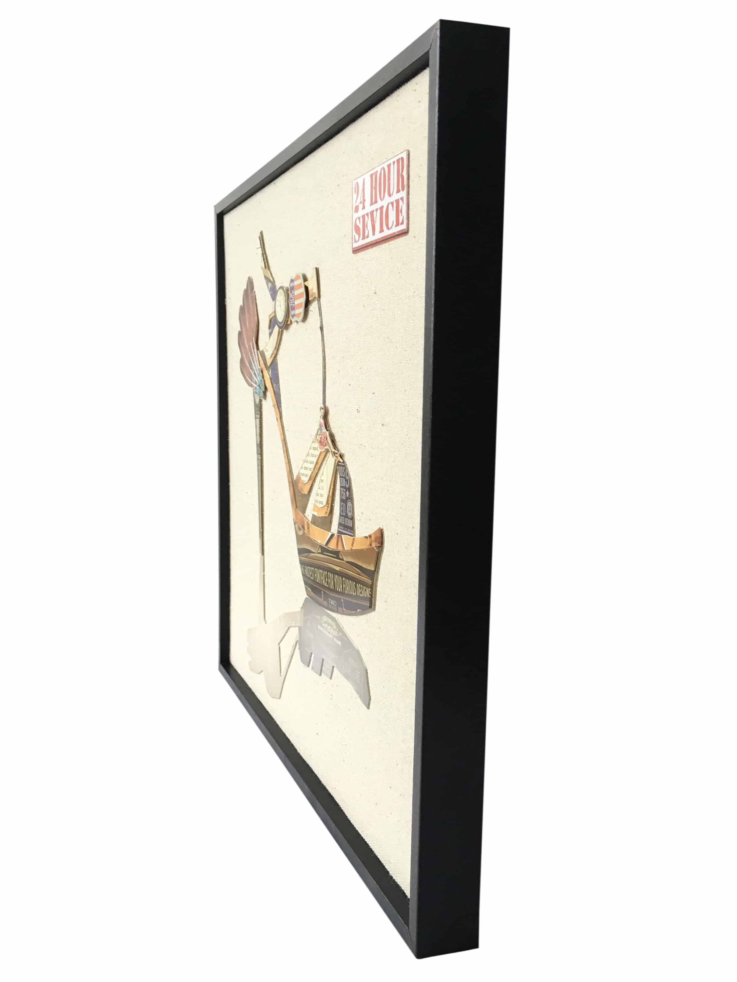 Papier Wandbild Style II 42cm x 42cm Papier Wandbild Style II 42cm x 42cm