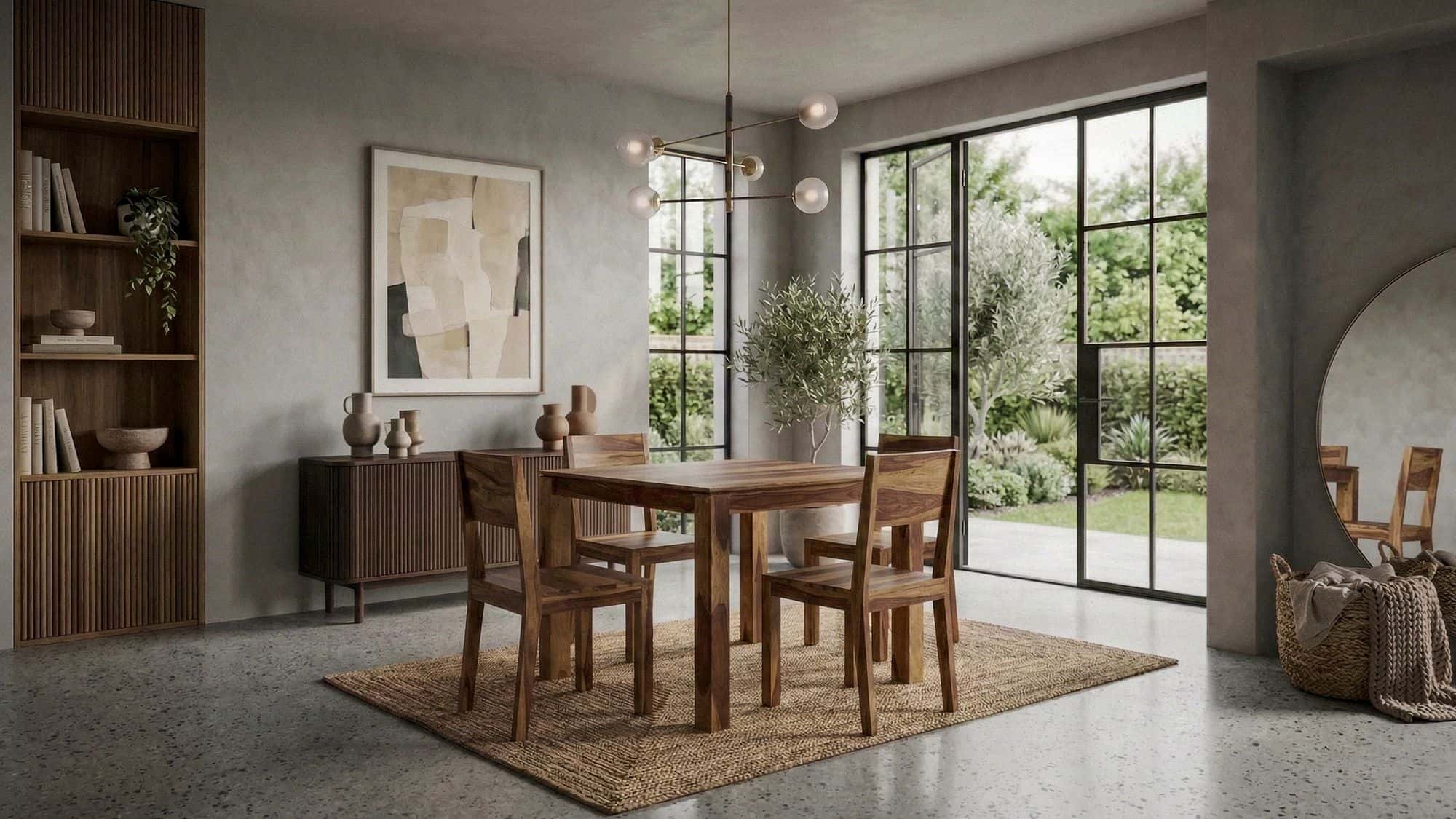 Esstisch Massivholz Sheesham 80x80 cm Dunkelbraun - Quadratischer Esszimmertisch Holz - Küchentisch modern für 4 Personen - Stabiler Holztisch - Tisch für Esszimmer Bistrotisch Handmade Esstisch Massivholz Sheesham 80x80 cm Dunkelbraun - Quadratischer Esszimmertisch Holz - Küchentisch modern für 4 Personen - Stabiler Holztisch - Tisch für Esszimmer Bistrotisch Handmade