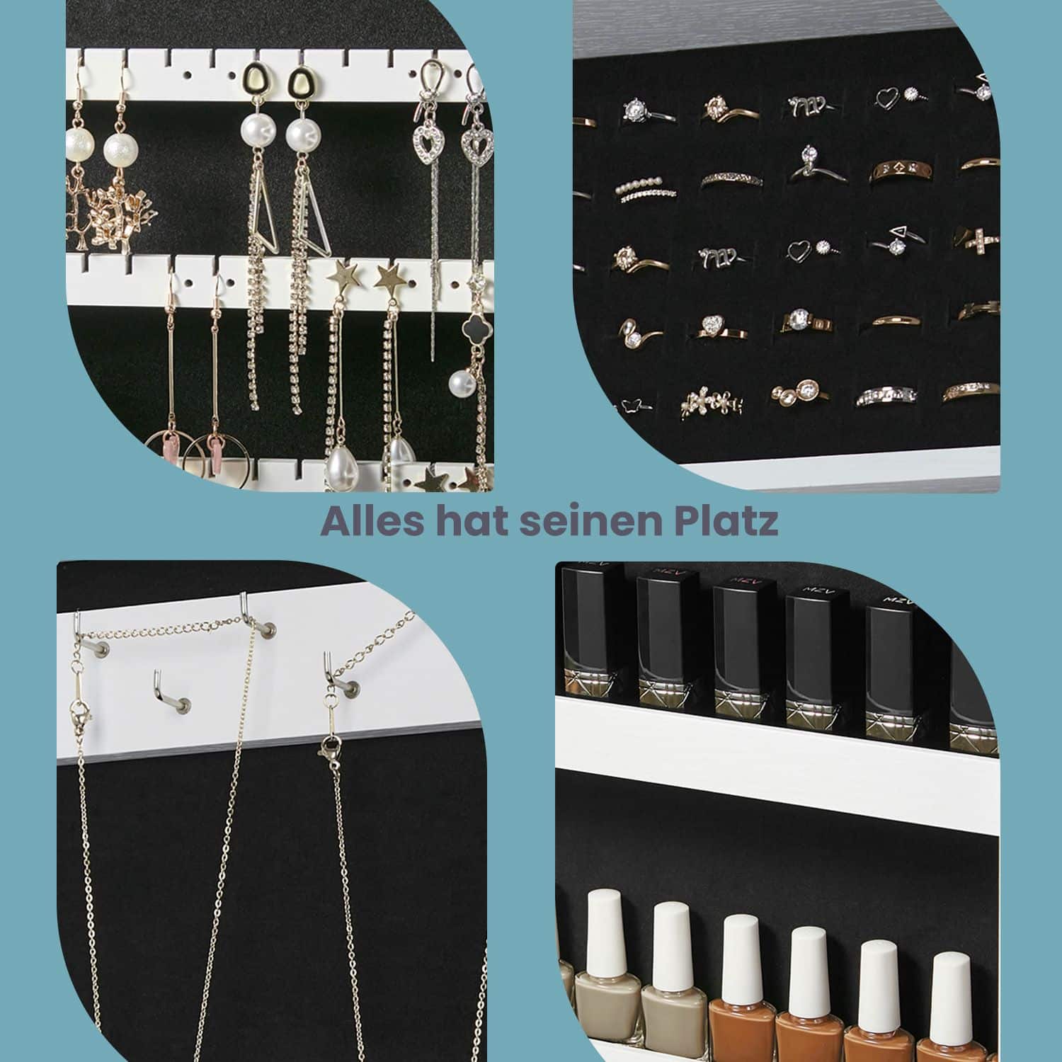 Schmuckschrank, Spiegelschrank, Hängeschrank Schmuckschrank, Spiegelschrank, Hängeschrank