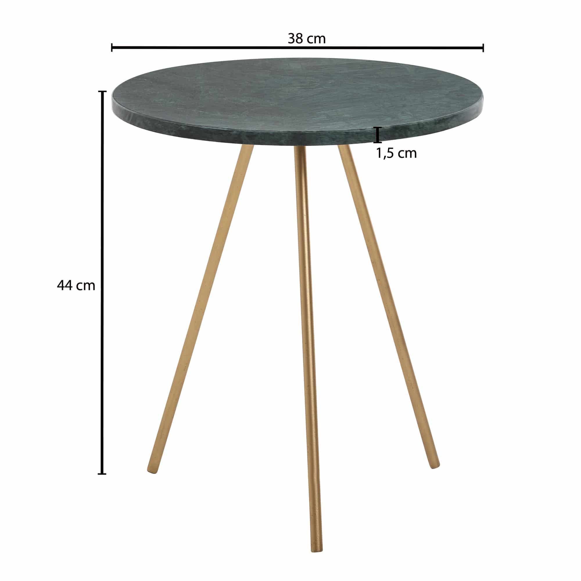 Beistelltisch Echter Marmor Grün 38x38x44cm Anstelltisch Metall Gold Beistelltisch Echter Marmor Grün 38x38x44cm Anstelltisch Metall Gold
