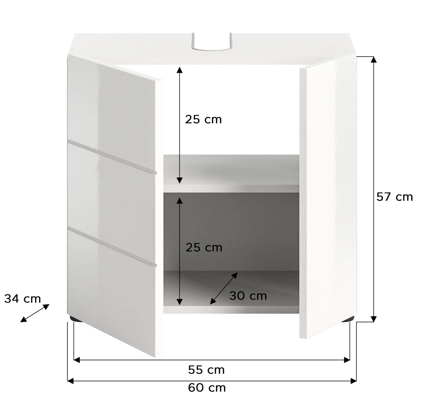 Vira Waschbeckenunterschrank Vira Waschbeckenunterschrank
