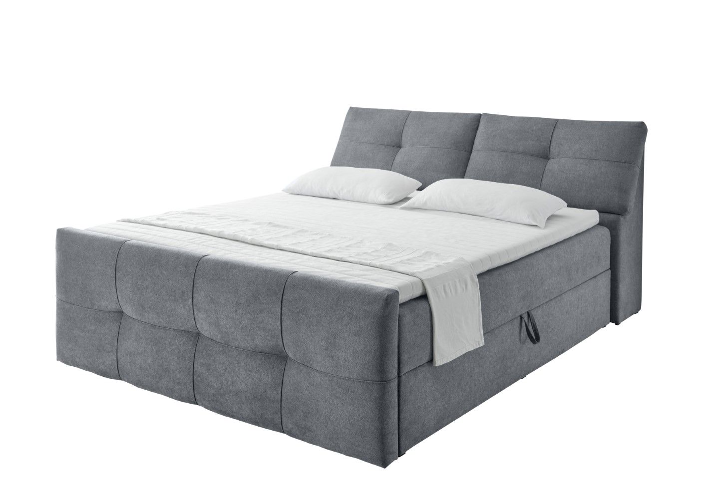Boxspringbett Redmond Uran mit Stauraum von ED Exciting Design Boxspringbett Redmond Uran mit Stauraum von ED Exciting Design