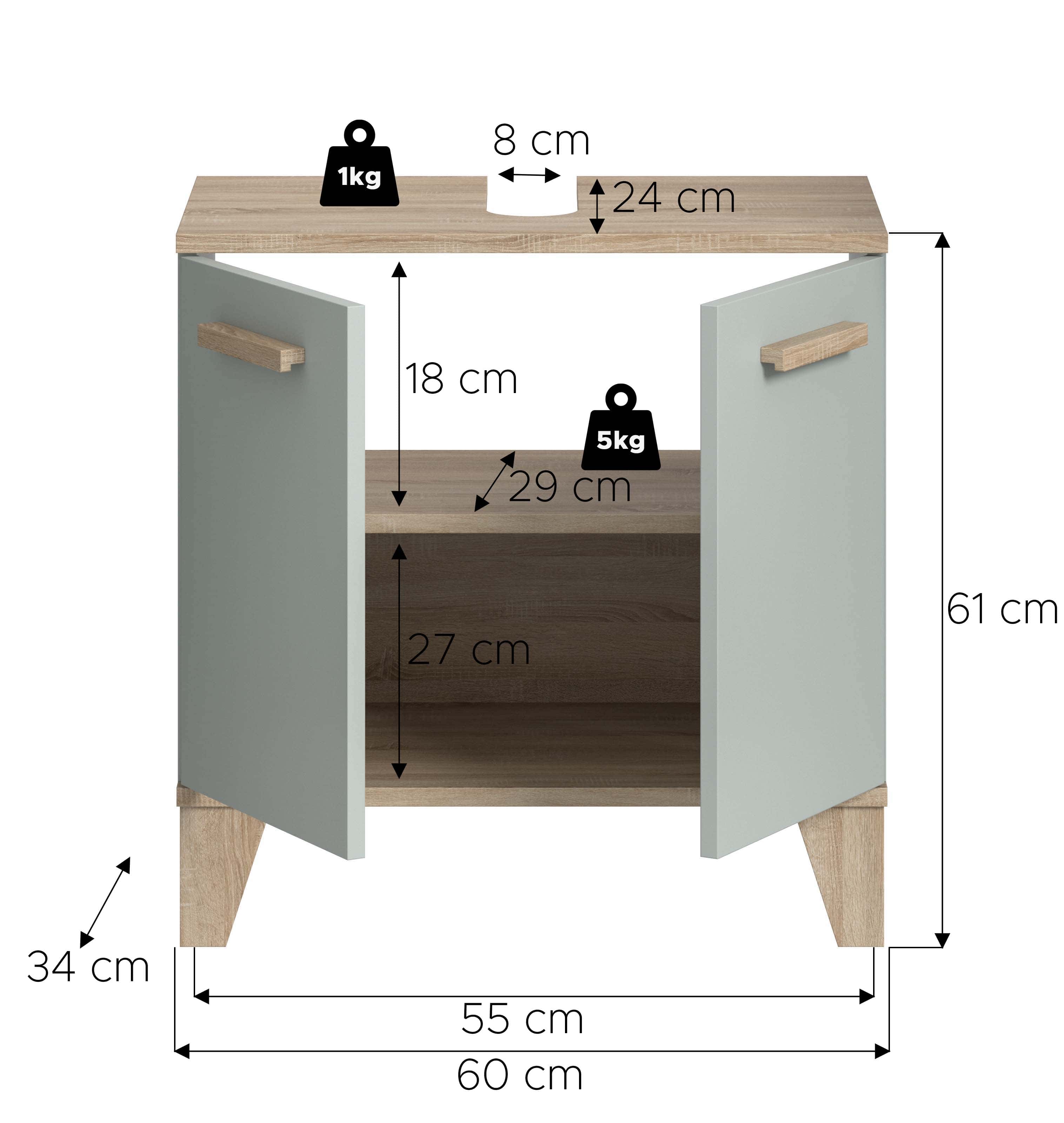 Star Waschbeckenunterschrank Star Waschbeckenunterschrank