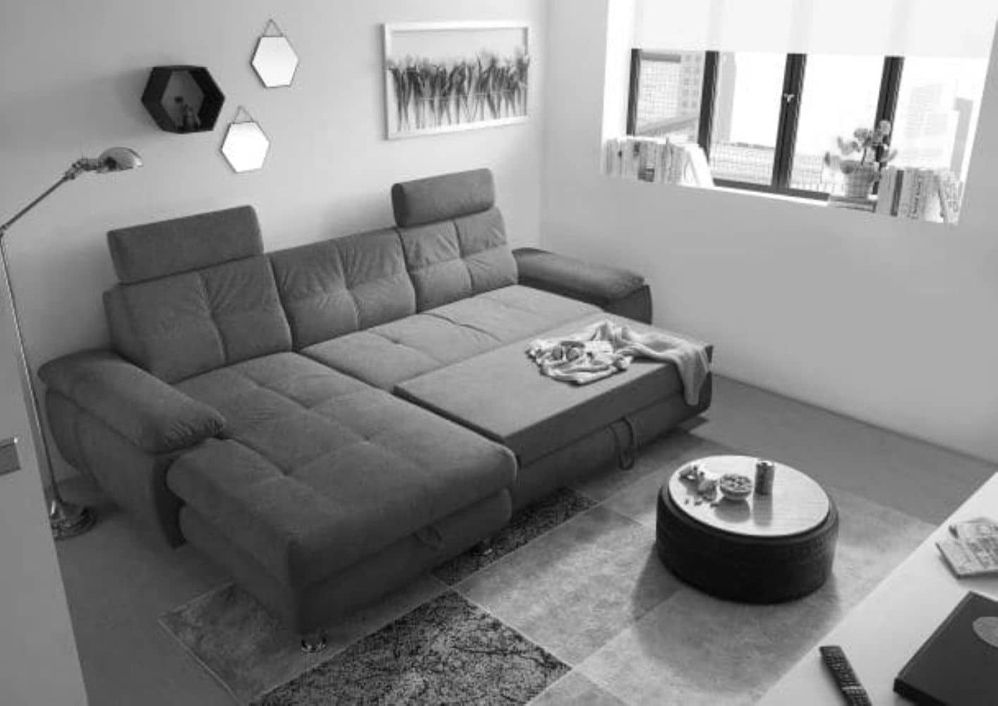 Ecksofa Alba von Ed Exciting Design – Stilvolles Sofa mit Stoff Brego, Schlaffunktion & Bettkasten, beidseitig bestellbar Ecksofa Alba von Ed Exciting Design – Stilvolles Sofa mit Stoff Brego, Schlaffunktion & Bettkasten, beidseitig bestellbar