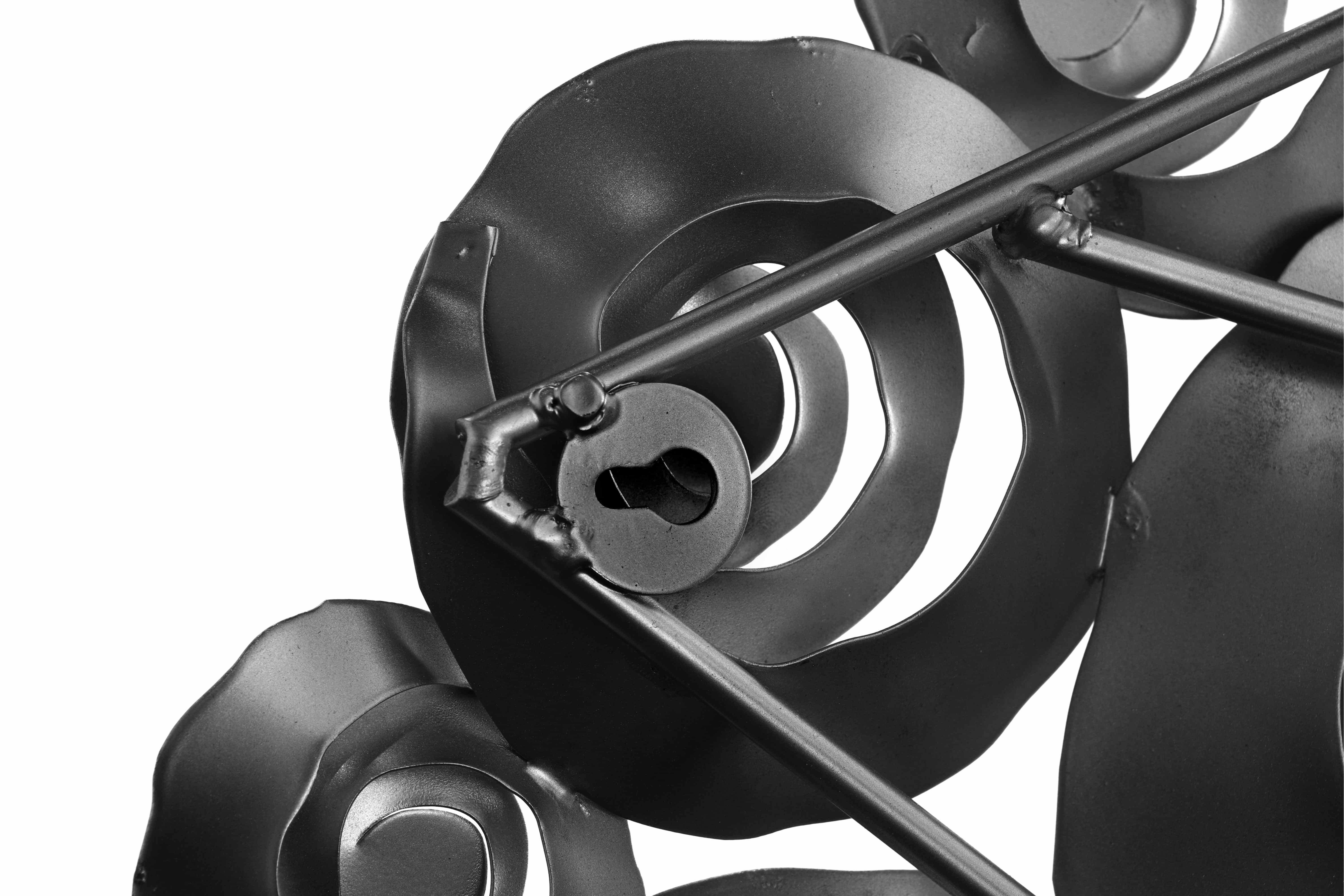 Wanddeko Domizil 225 Silber