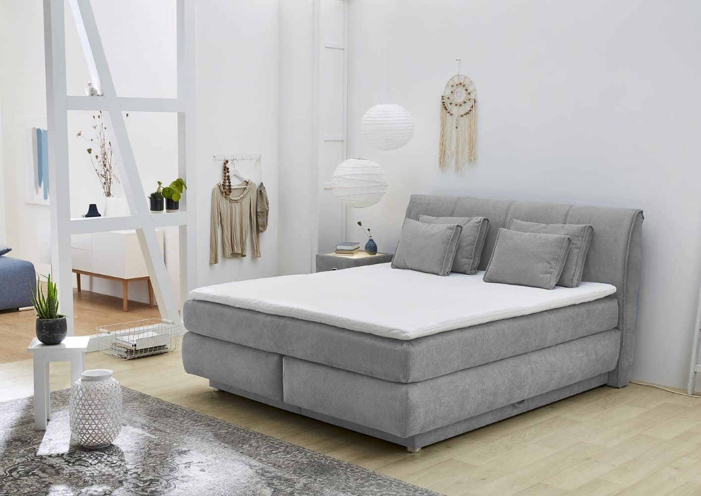 Boxspringbett Carla 180x200 mit Bettkasten - Jockenhöfer Boxspringbett Carla 180x200 mit Bettkasten - Jockenhöfer
