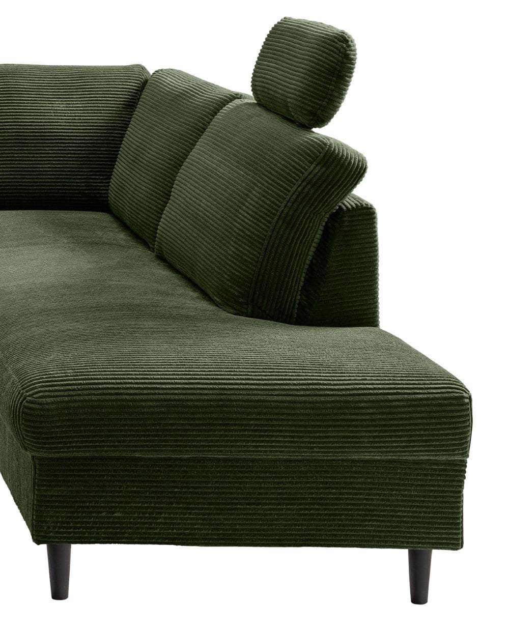 Wohnlandschaft Passo Cord mit Schlaffunktion – Benformato