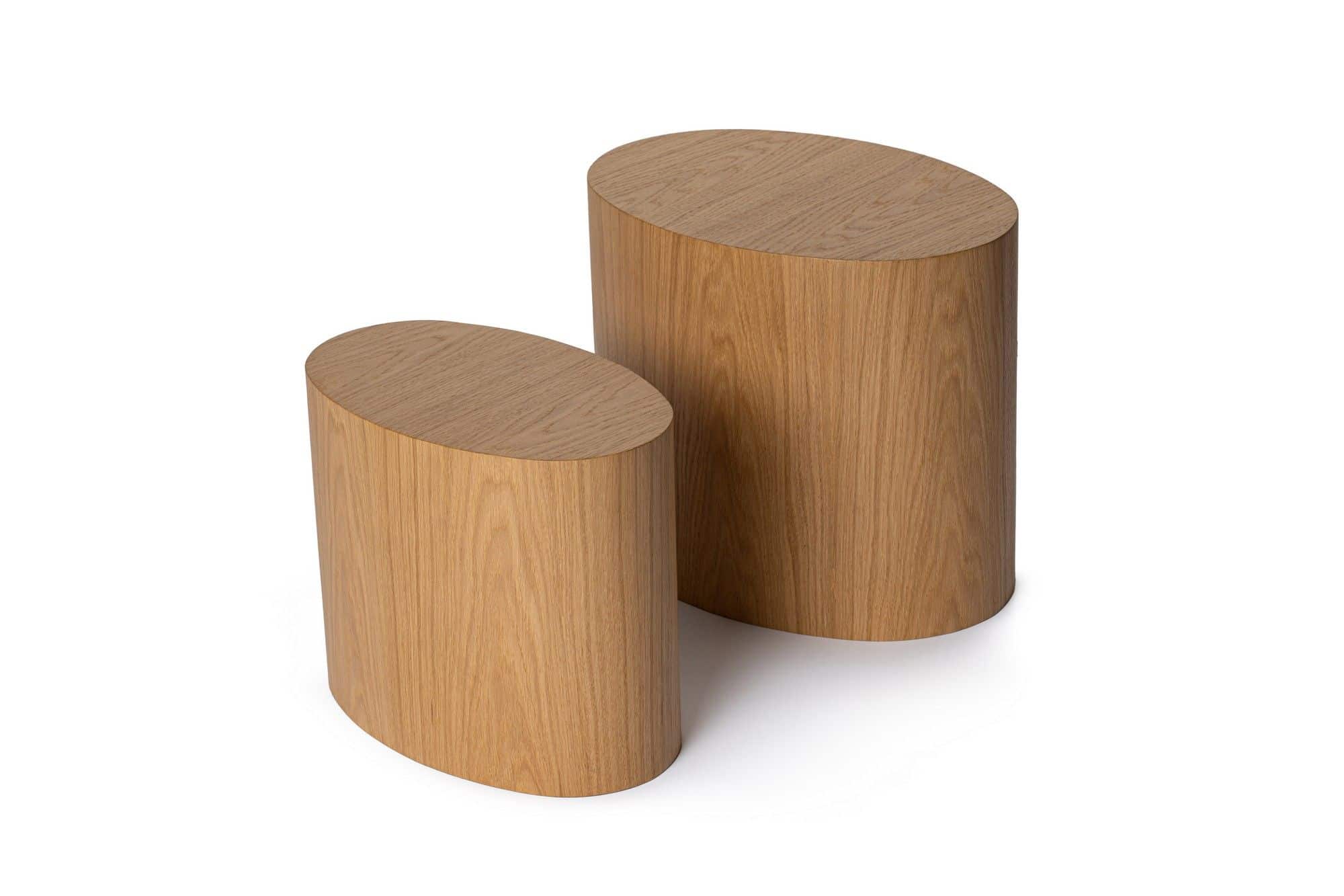 Elipse Set - Eiche - Beistelltisch Set Elipse Set - Eiche - Beistelltisch Set