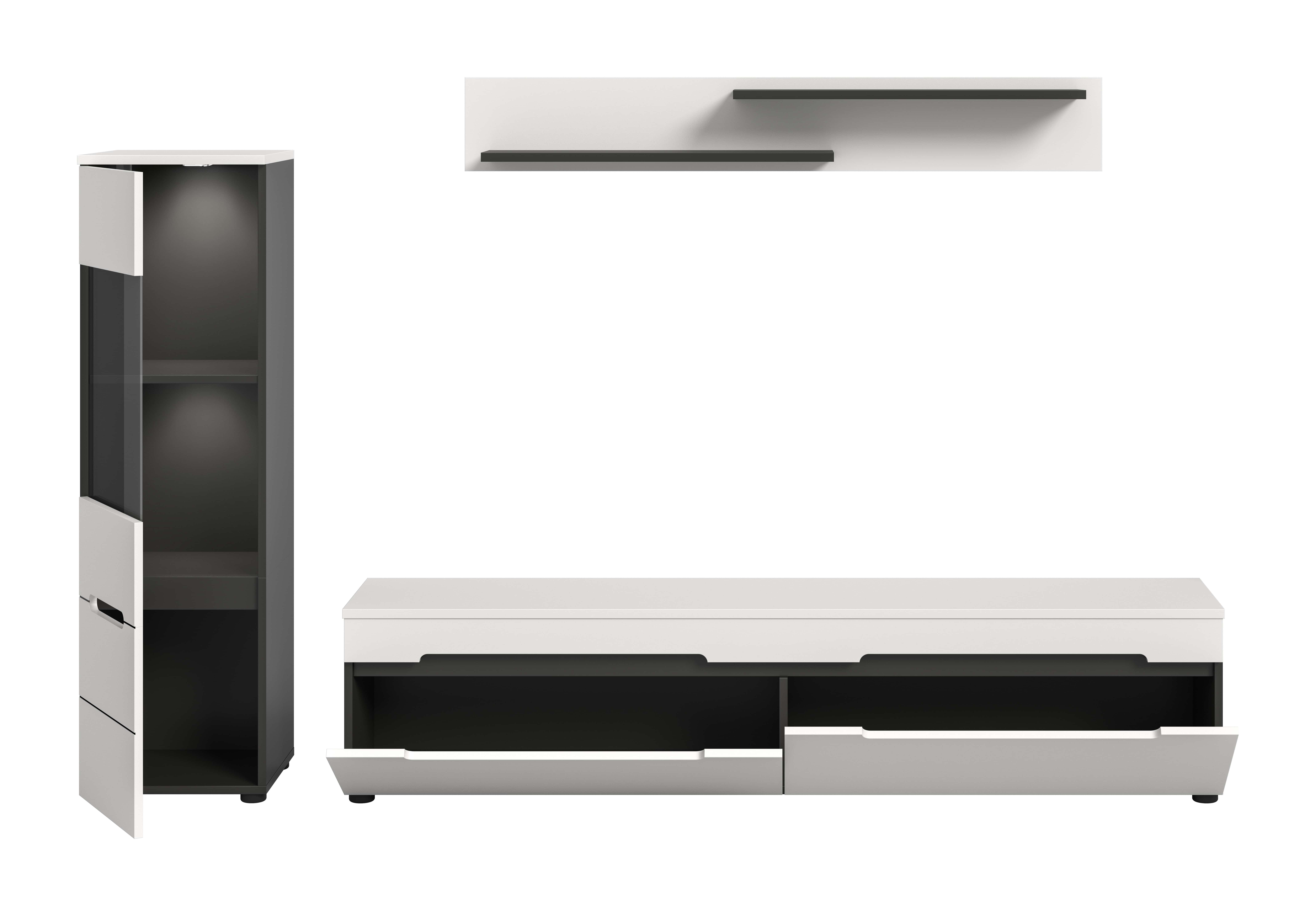 Canu Wohnkombination inkl Beleuchtung Canu Wohnkombination inkl Beleuchtung