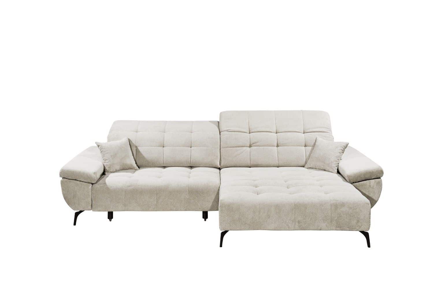 ED Exciting Design Sofa Trogir mit elektrischer Sitztiefe | Mikrofaser Vinci ED Exciting Design Sofa Trogir mit elektrischer Sitztiefe | Mikrofaser Vinci