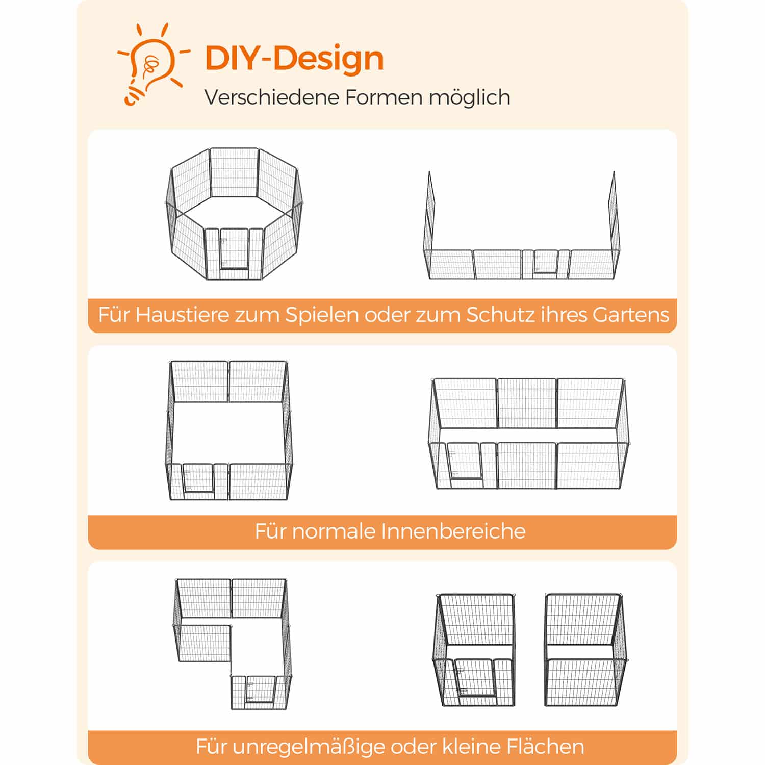 8-eckiges Freigehege-PPK81G 8-eckiges Freigehege-PPK81G