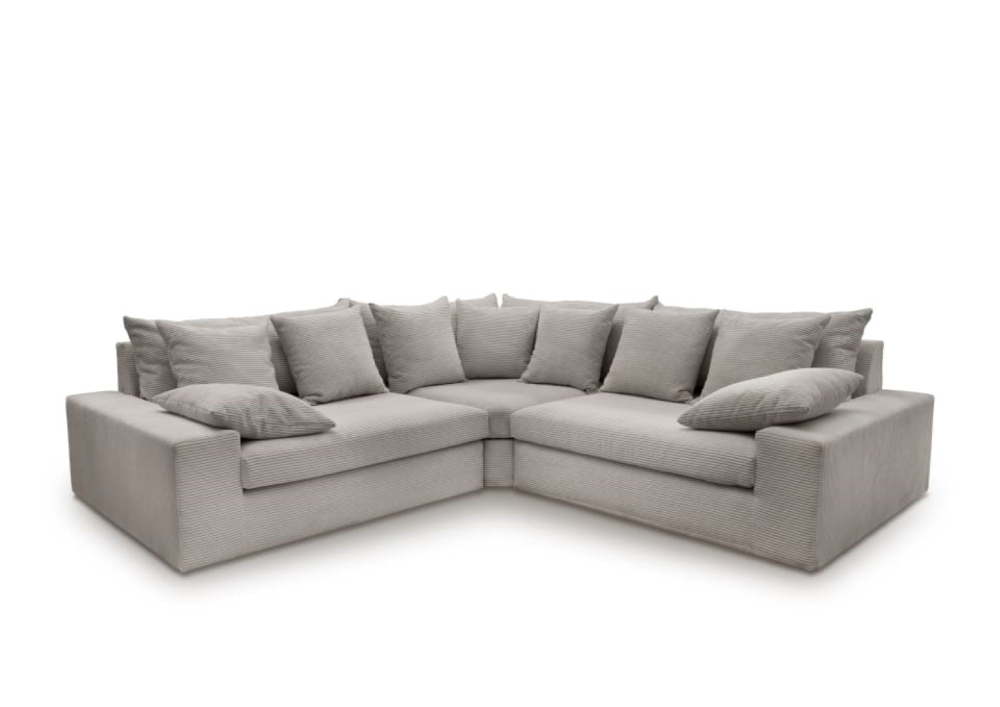 Benformato_Avellino_2-TRE-2_4802-7 Luxuriöses Benformato Avellino Sofa: Zeitlose Eleganz in Silber für Ihr Zuhause