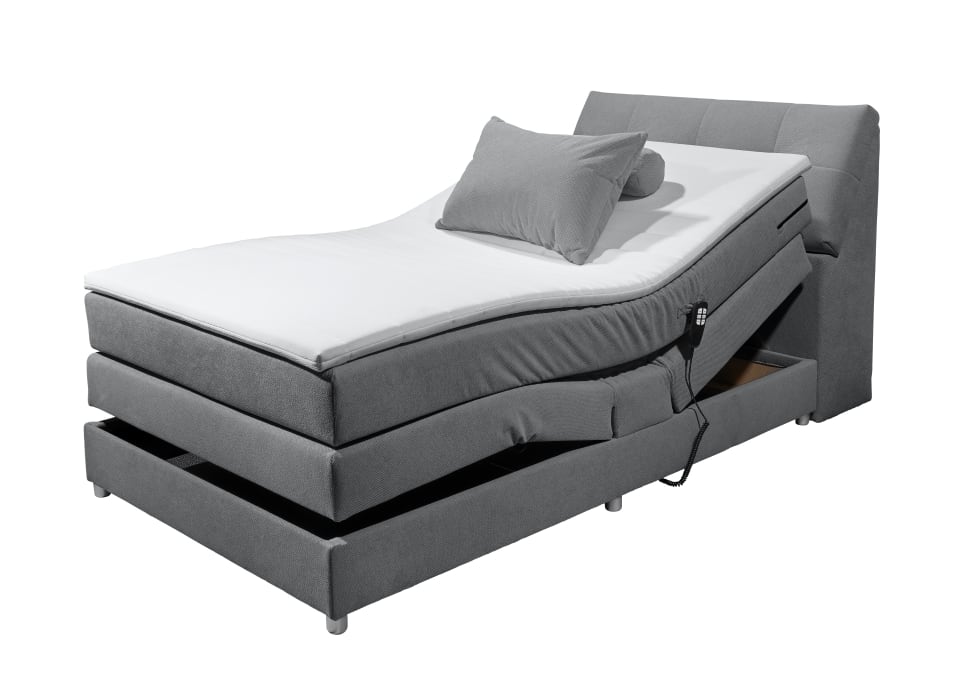 Boxspringbett Toulouse A von Ed Exciting Design Farbe Anthrazit – Motor, Stauraum & Relaxfunktion H2 Boxspringbett Toulouse A von Ed Exciting Design Farbe Anthrazit – Motor, Stauraum & Relaxfunktion H2