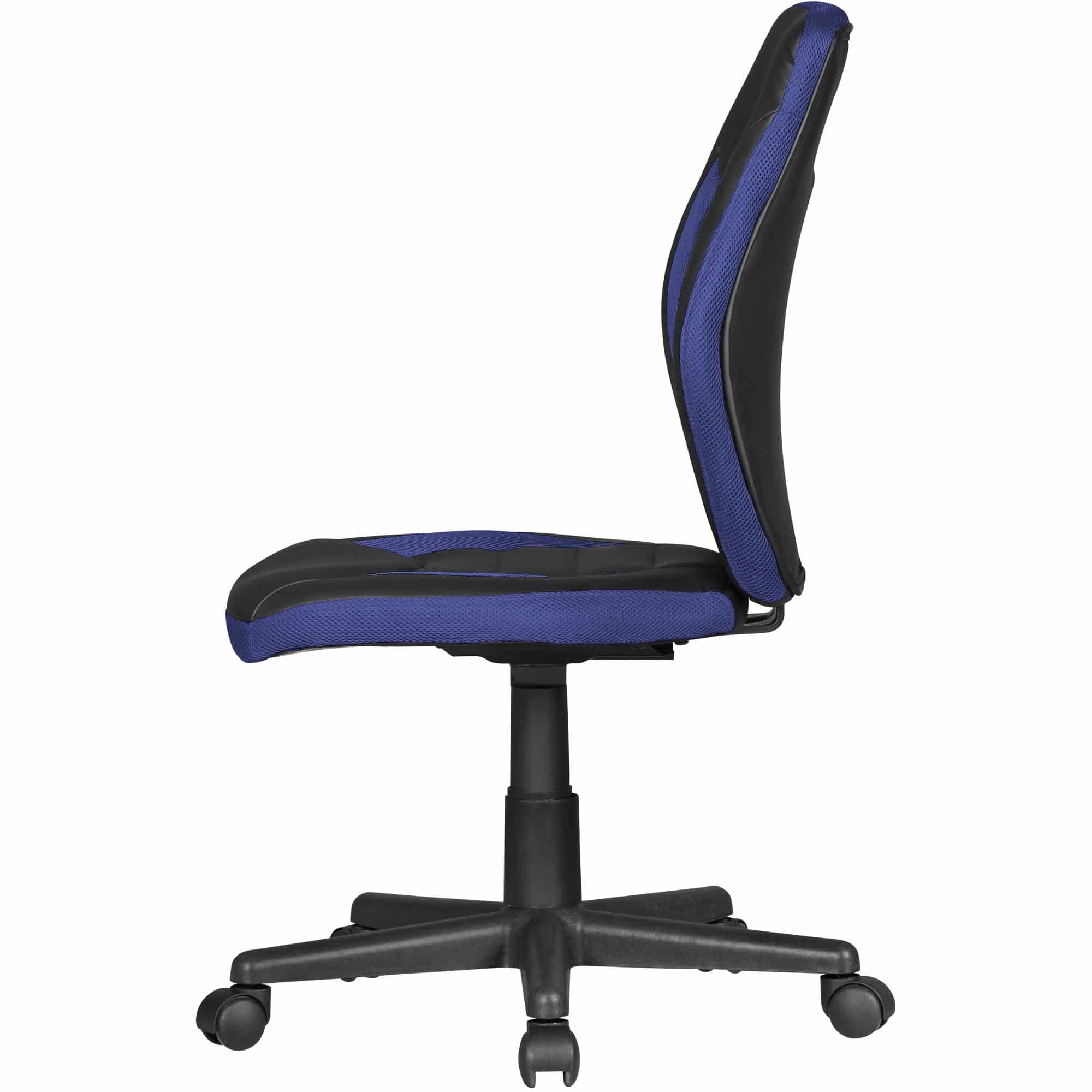 48246-AMSTYLE-Kinderschreibtischstuhl-LUAN-schwa_11 Kinderschreibtischstuhl LUAN schwarz/blau für Kinder ab 6 mit Lehne