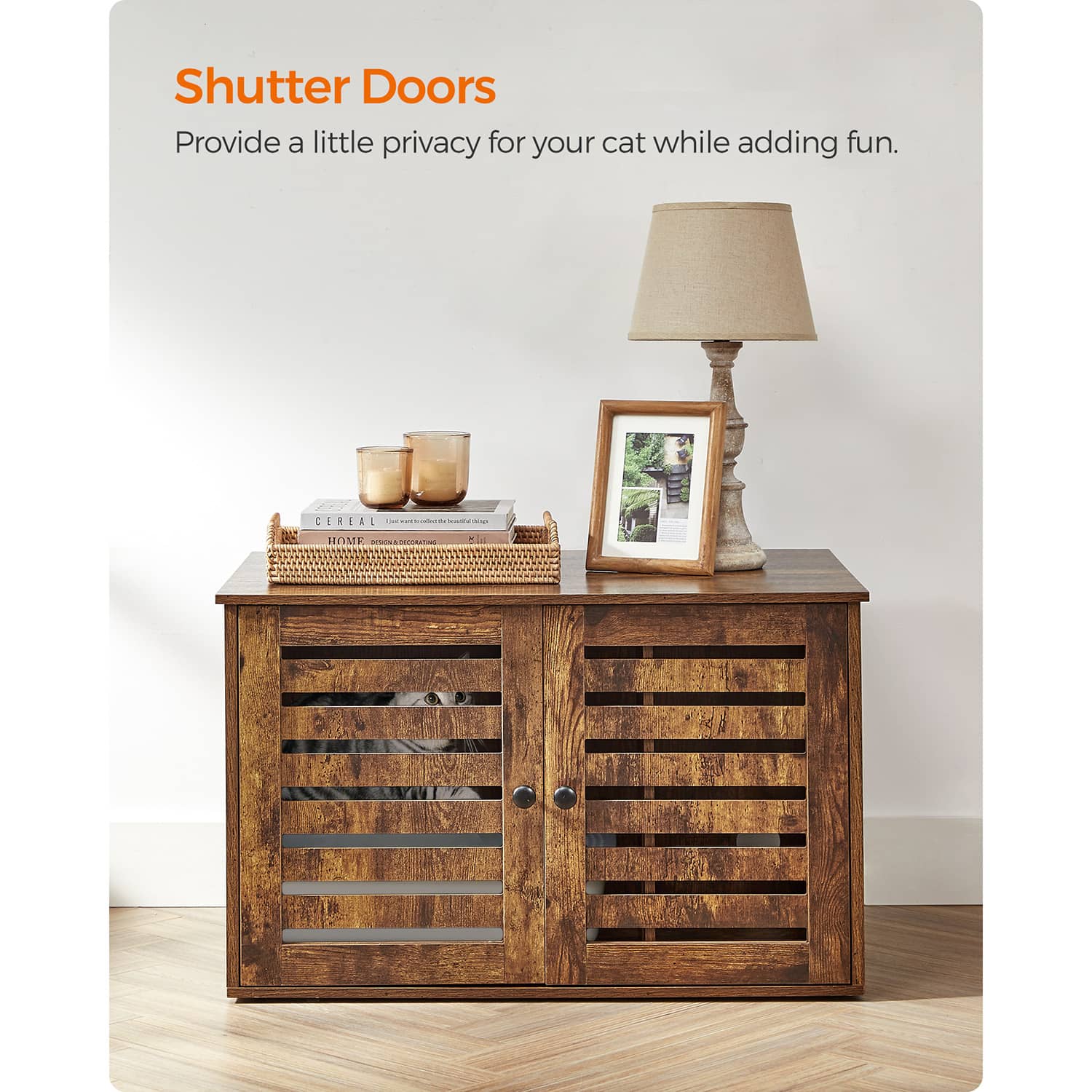 Katzenklo-Schrank mit Türen-PCL003X01 Katzenklo-Schrank mit Türen-PCL003X01