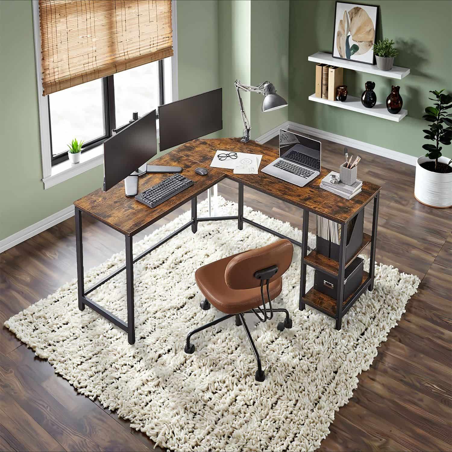 Industrie Look Eckschreibtisch Industrie Look Eckschreibtisch