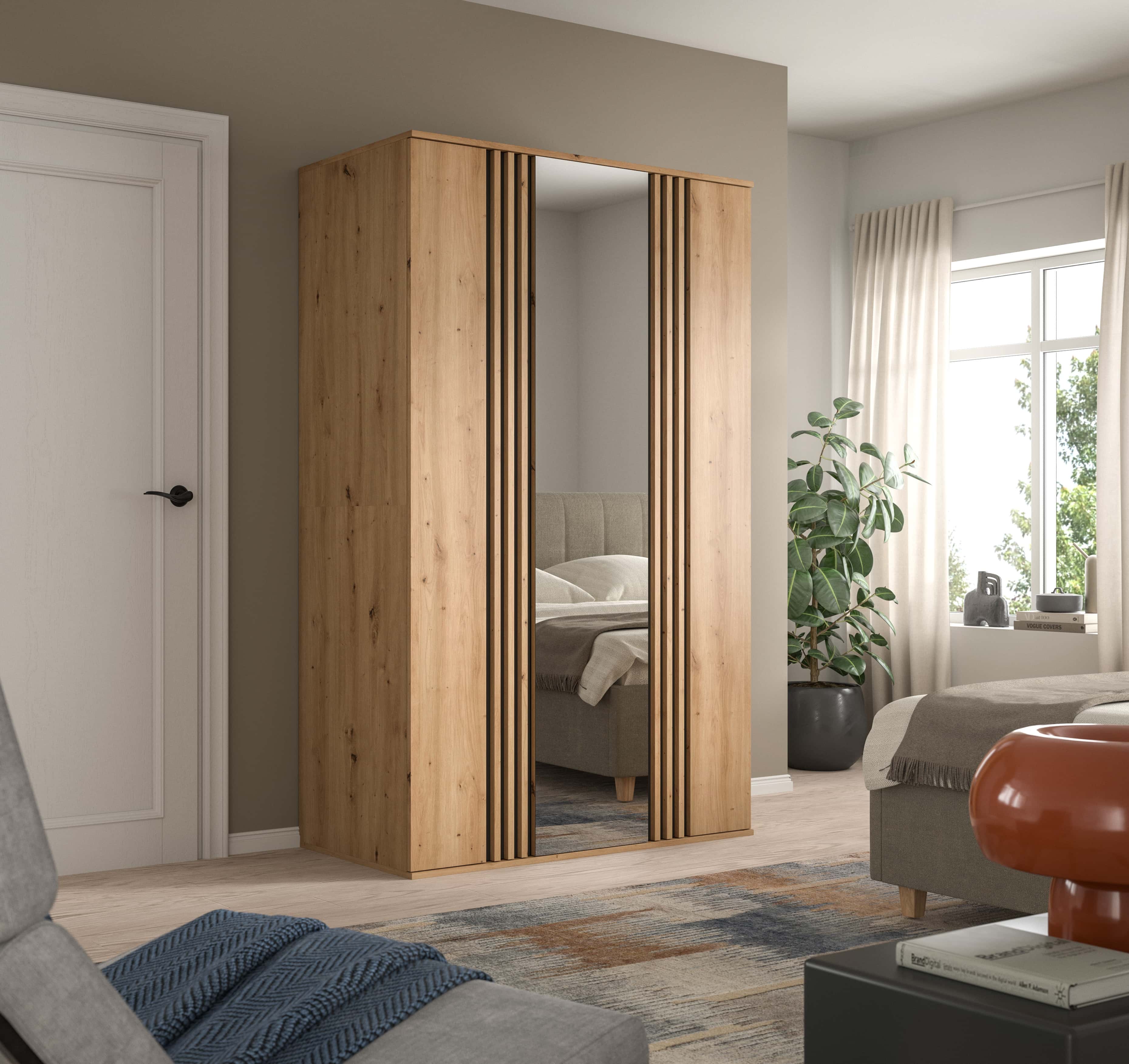 Tofta Kleiderschrank 3-türig