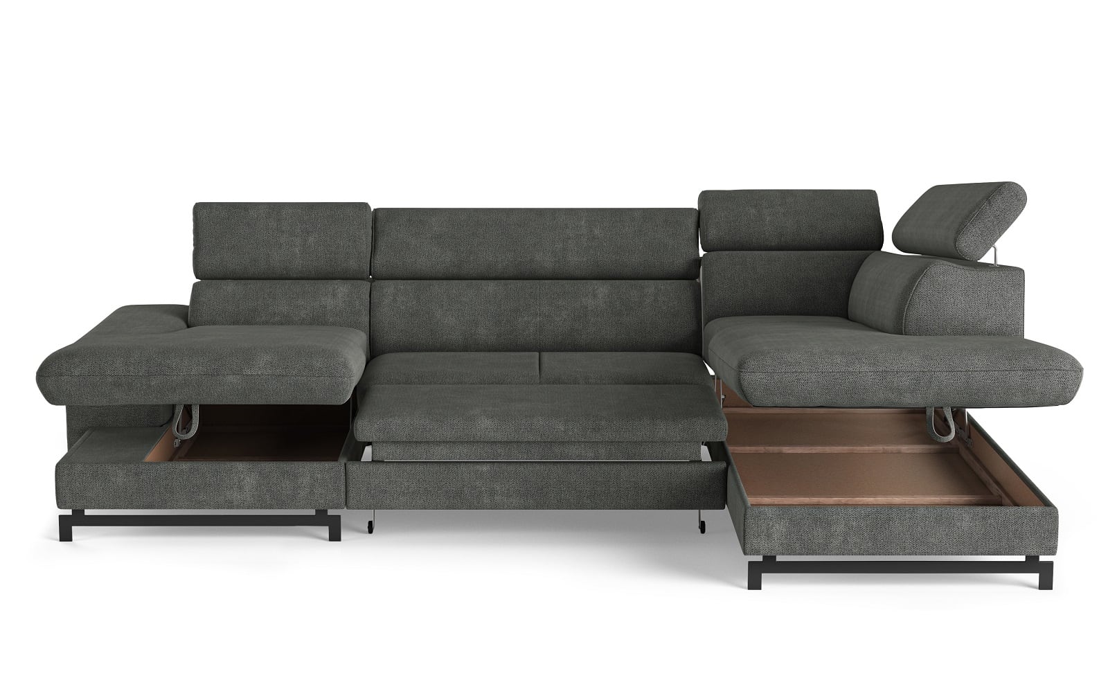 Emma Wohnlandschaft mit Schlaffunktion und Bettkasten - Cotta Emma Wohnlandschaft mit Schlaffunktion und Bettkasten - Cotta