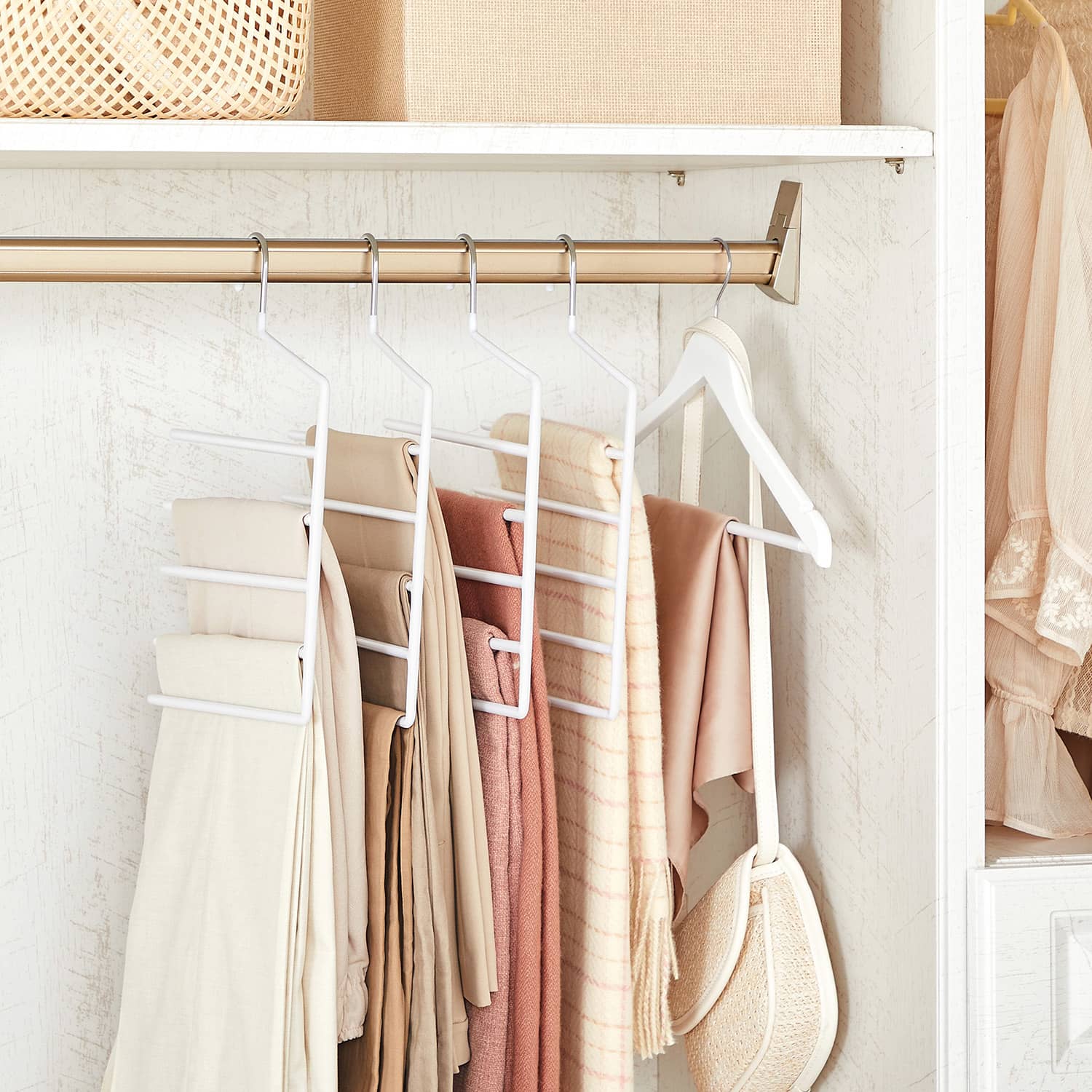 Mehrfach-Hosenbügel 4er Set-CRI034W02