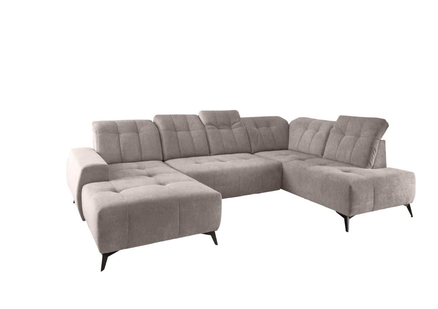 U-Form Wohnlandschaft Sano mit Elektrofunktion von Benformato | Mango U-Form Wohnlandschaft Sano mit Elektrofunktion von Benformato | Mango